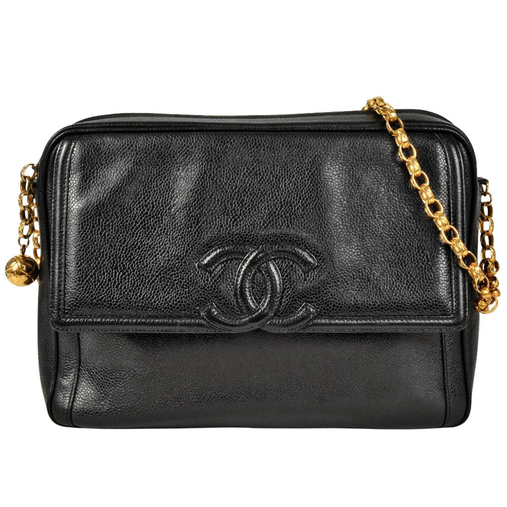CHANEL Shoulder Bag Caviar Skin