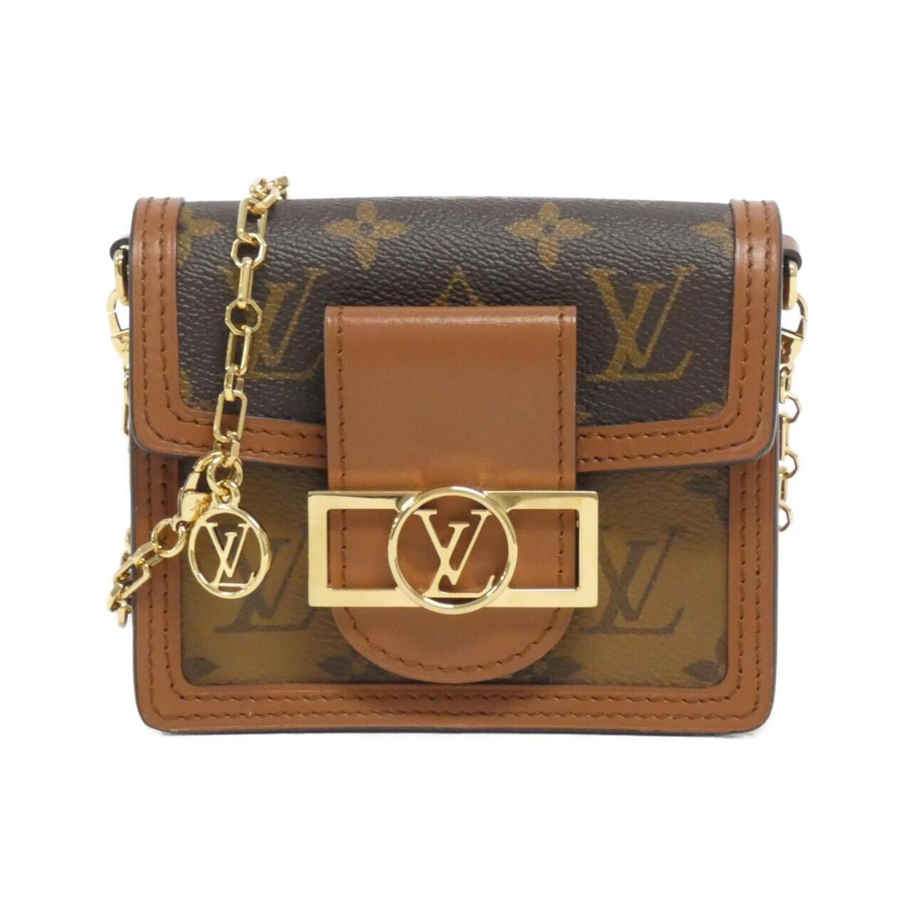 Louis Vuitton Monogram Reverse Pico Dauphine Shoulder Bag