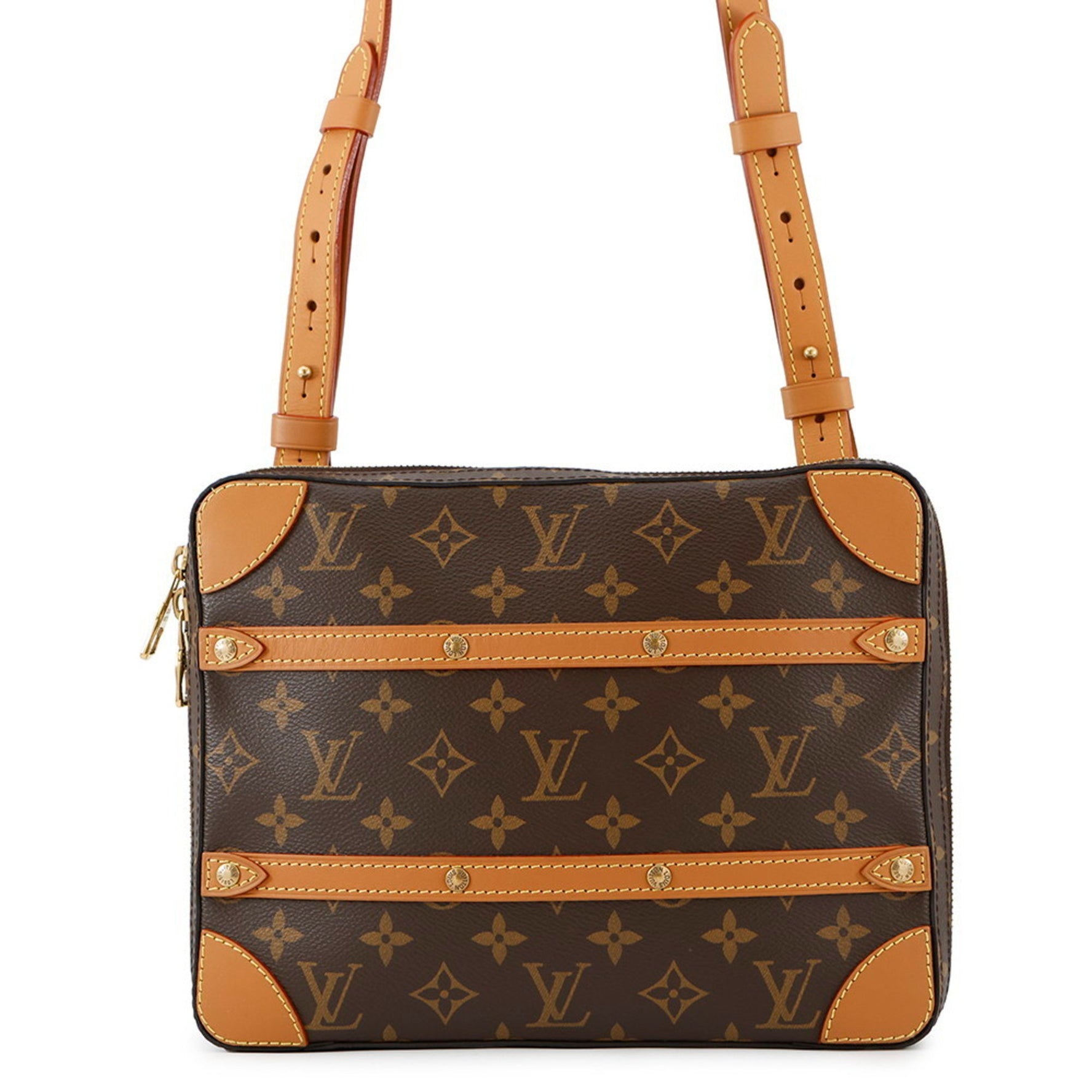 Louis Vuitton Monogram Soft Trunk Shoulder Bag PM LOUIS VUITTON