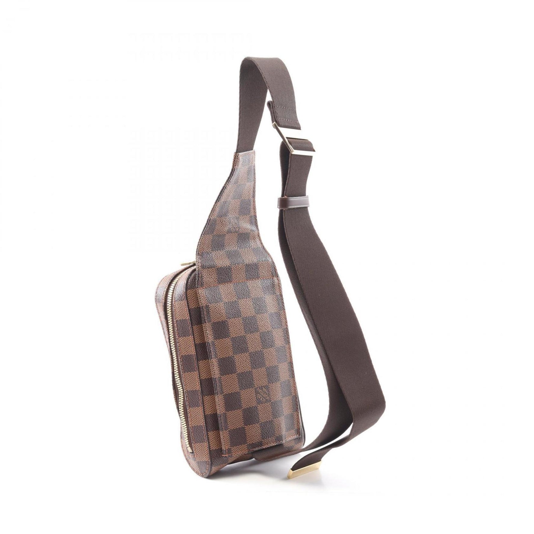 Louis Vuitton Geronimos Waist Bag/Body Bag, Coated Canvas, Damier Leather, Men's/Women's