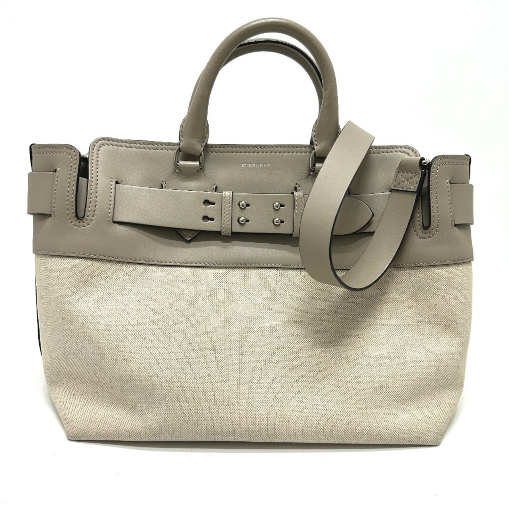 Burberry 2WAY bag Hand Bag Beige