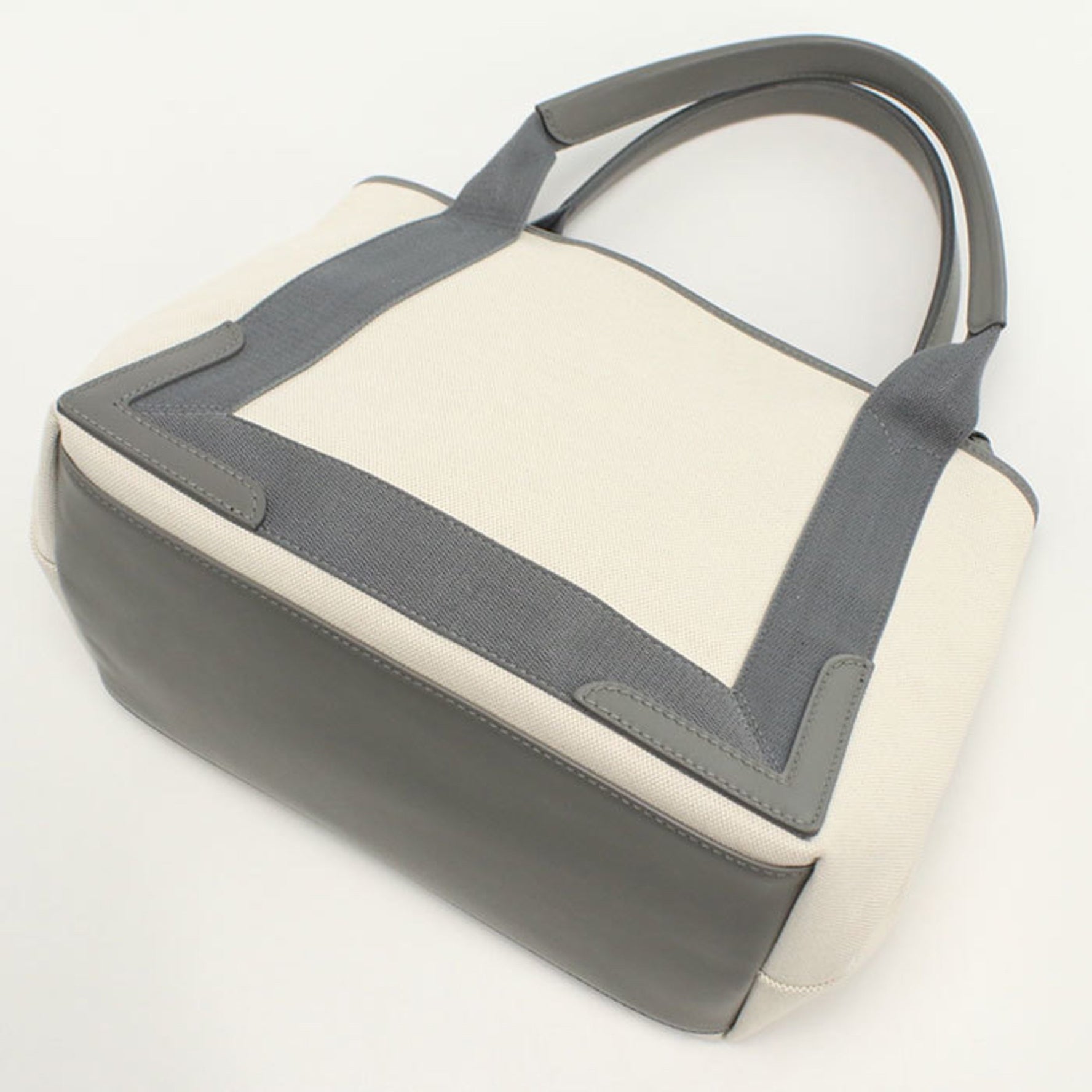 BALENCIAGA Tote Bag Navy Cabas Small
