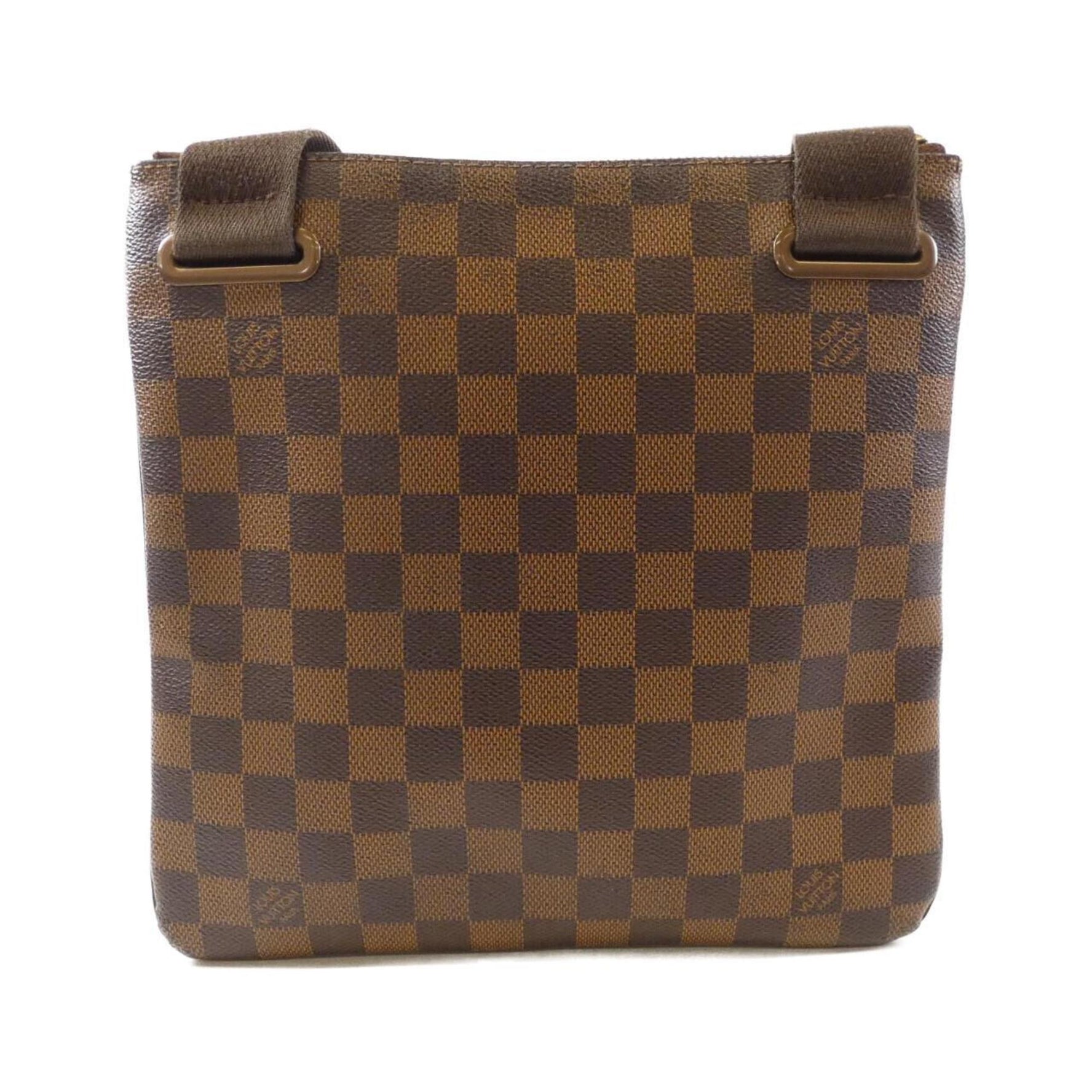 Louis Vuitton Damier Pochette Plat Brooklyn N41100 Shoulder Bag