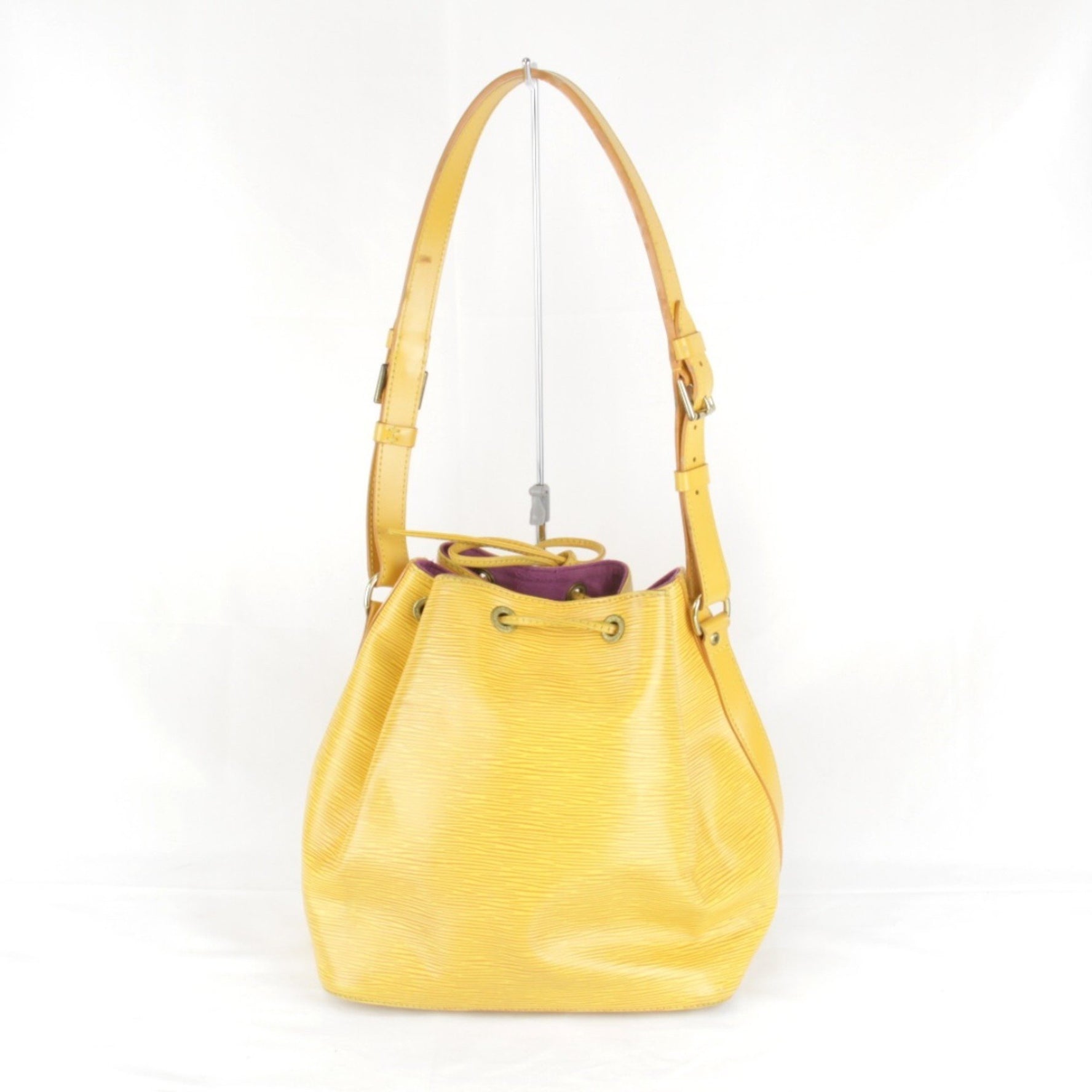 Louis Vuitton Petit Noe Shoulder Bag Epi Leather Tassili Yellow