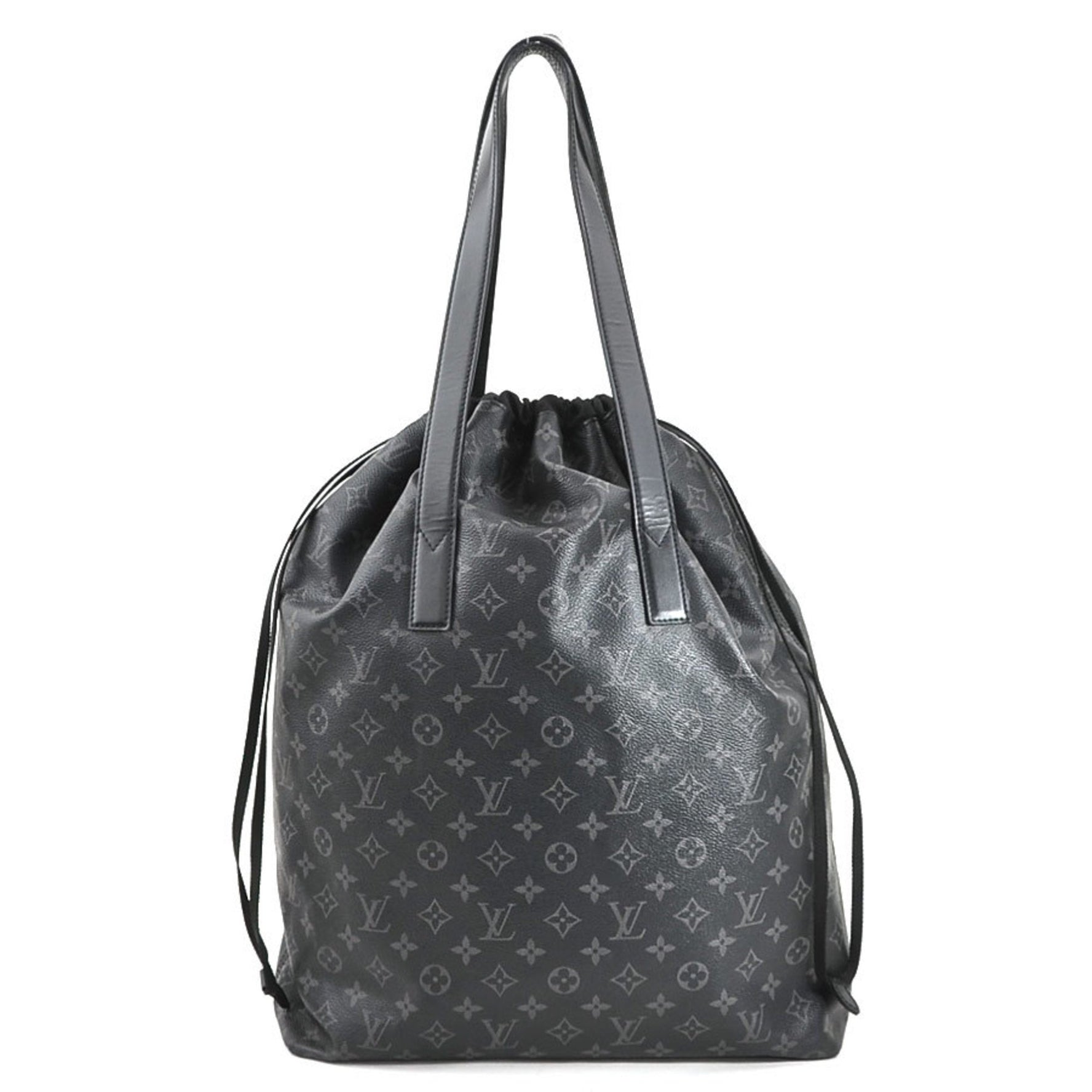 Louis Vuitton LOUIS VUITTON Handbag Monogram Eclipse Cabas Light Black Men's M44228 99997g