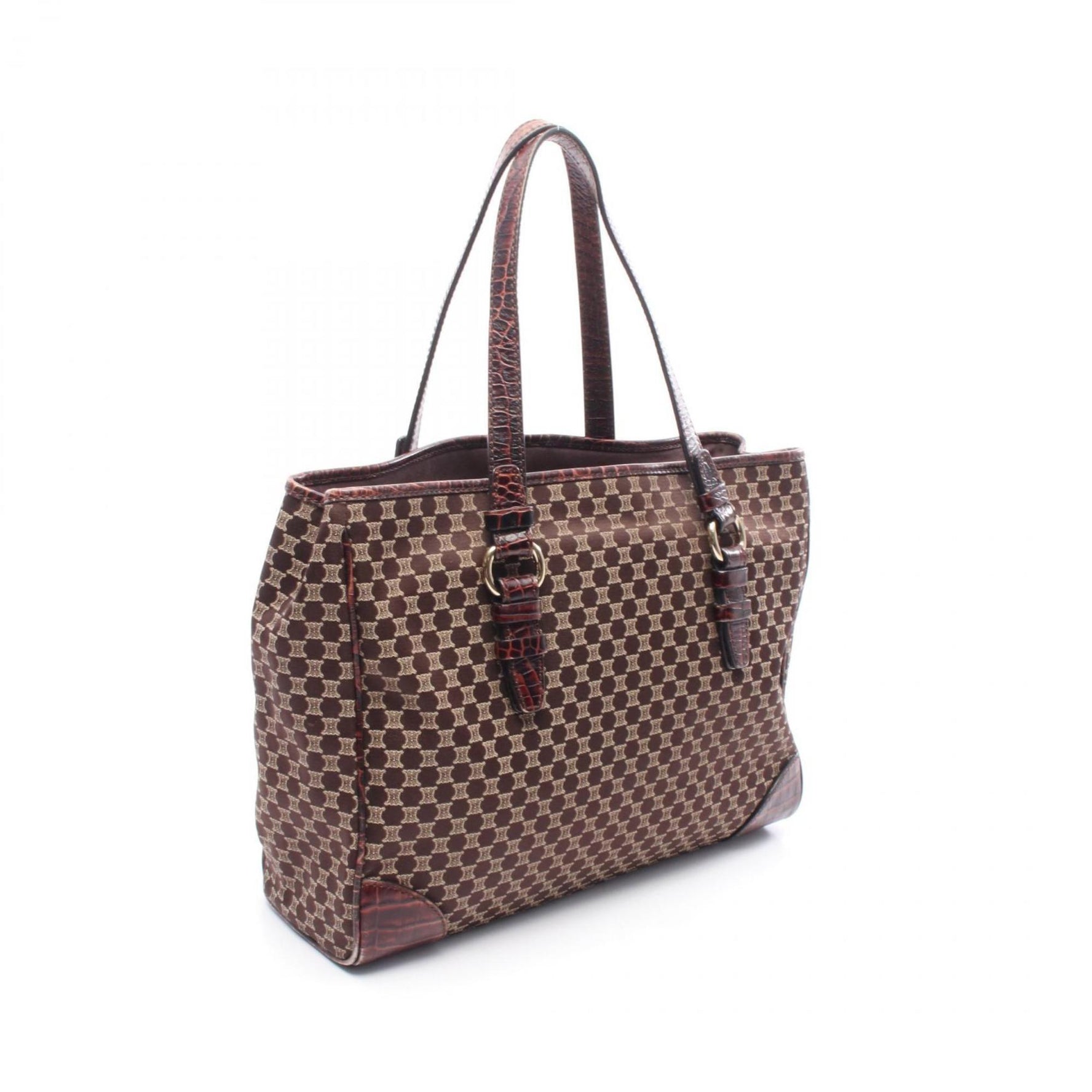 Celine Macadam Tote Bag, Canvas and Leather