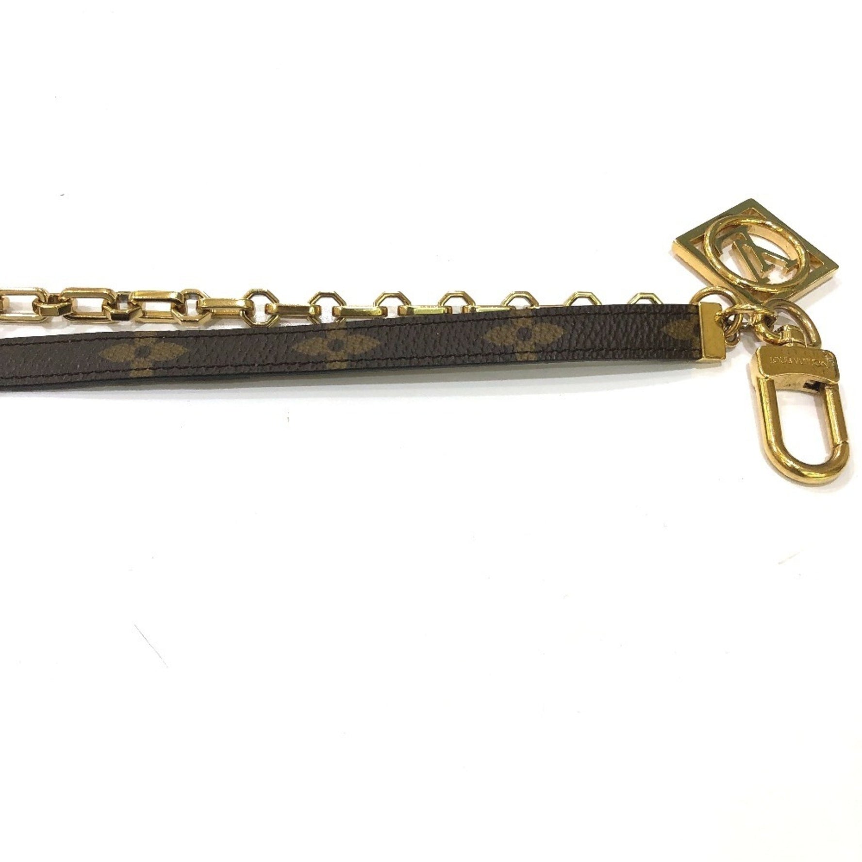 LOUIS VUITTON M69553 Monogram Reverse Chaine Dauphine Keychain/Key Ring Charm, Canvas, Women's, Brown