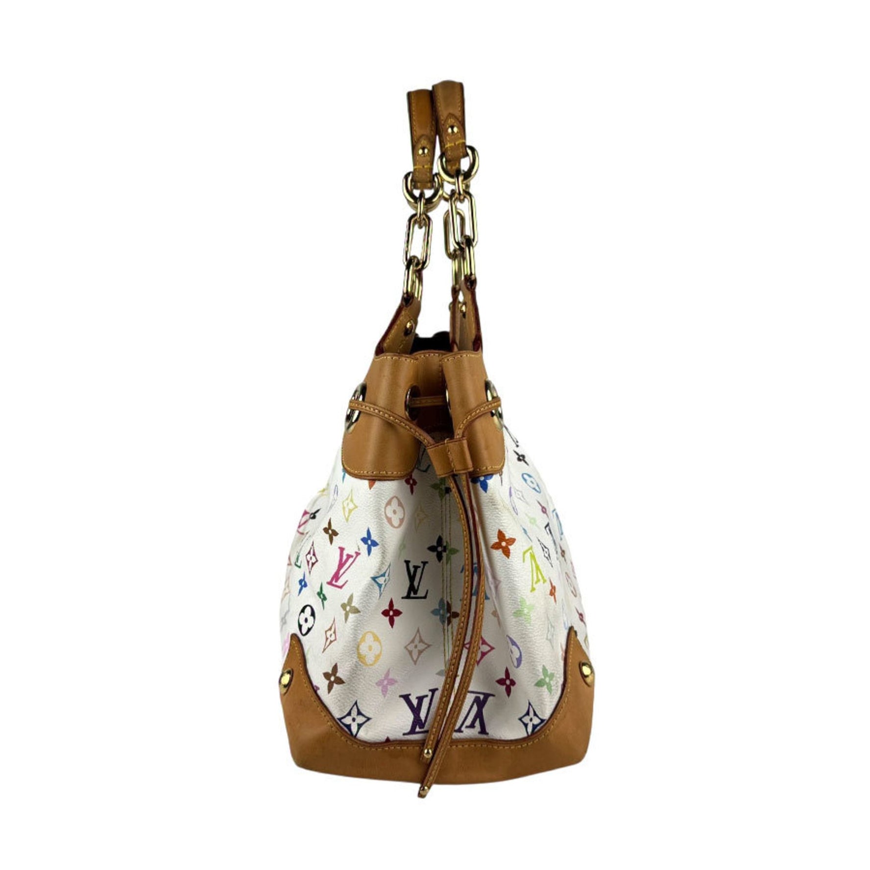 Louis Vuitton Ursula Monogram Multicolore Handbag in Bron, Women's, M40123, z6718