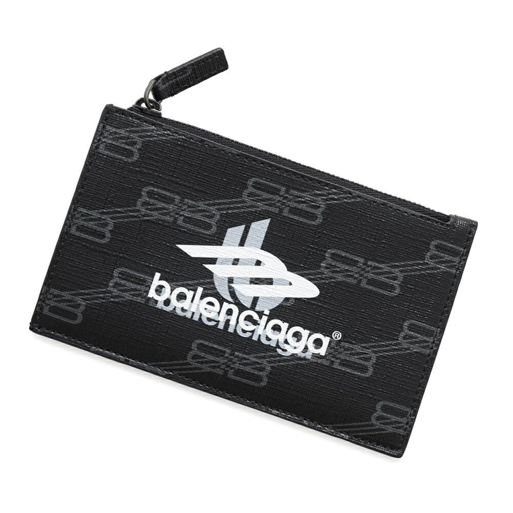 Balenciaga Wallet/Coin Case Fragment BALENCIAGA Coin Purse Business Card Case/Card Black