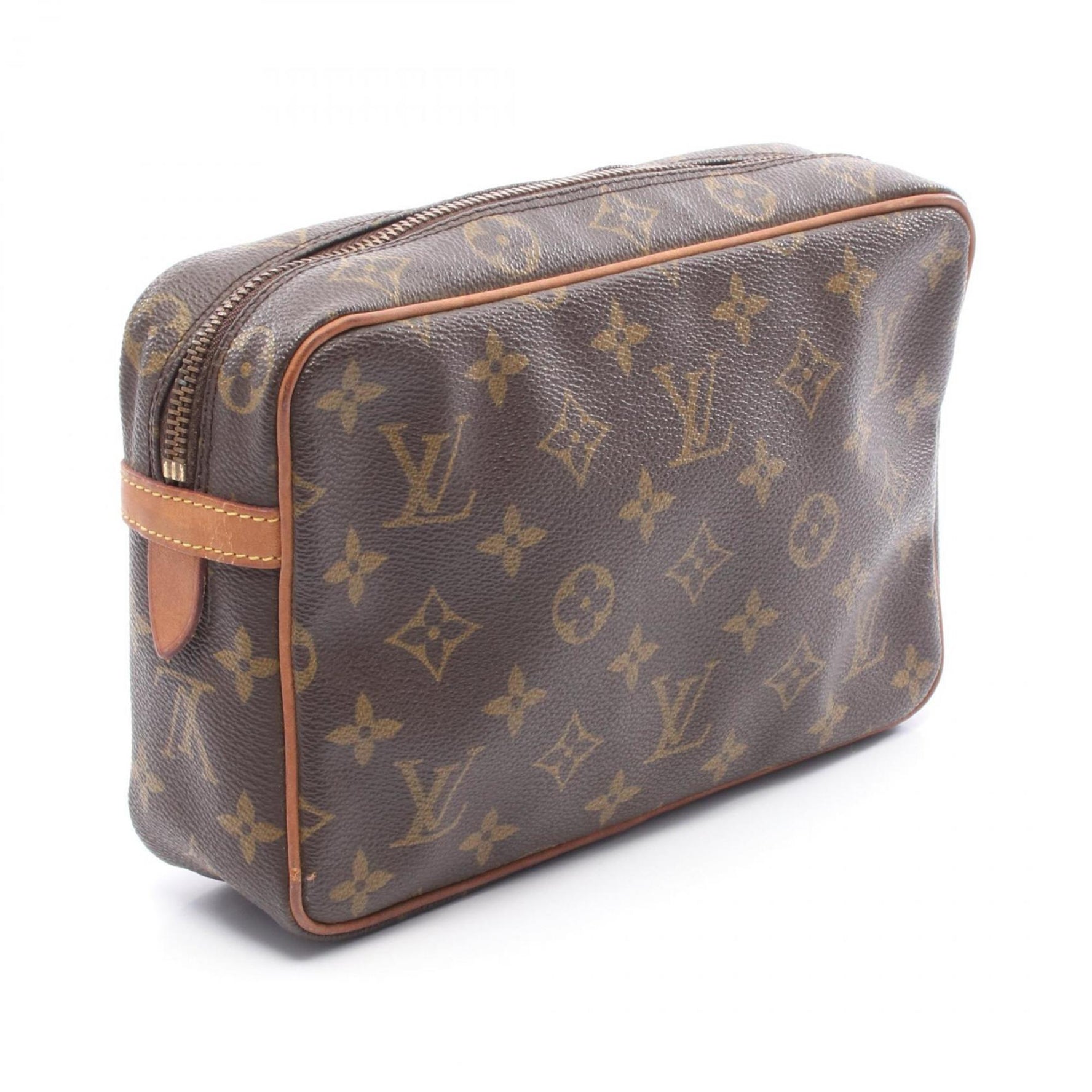 Louis Vuitton Compiègne 23 Second Bag/Clutch Bag, Coated Canvas and Leather, Monogram, Men's/Women's