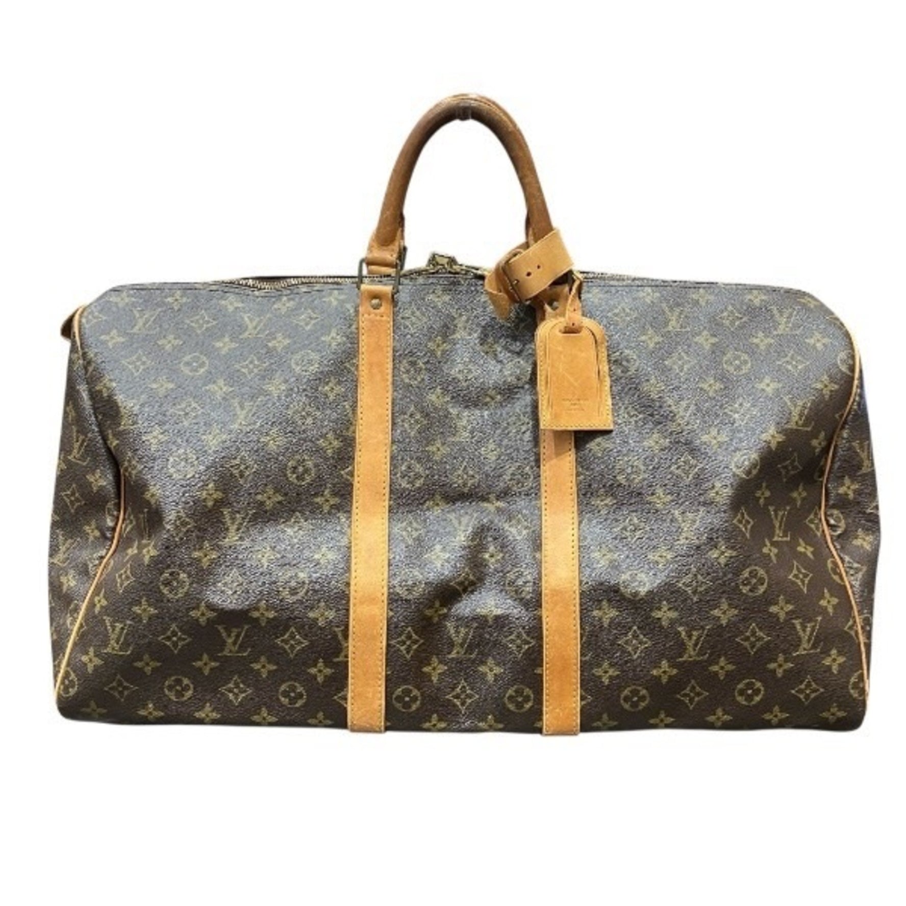 Louis Vuitton Monogram Keepall 55 M41424 Boston Bag for Men and Women