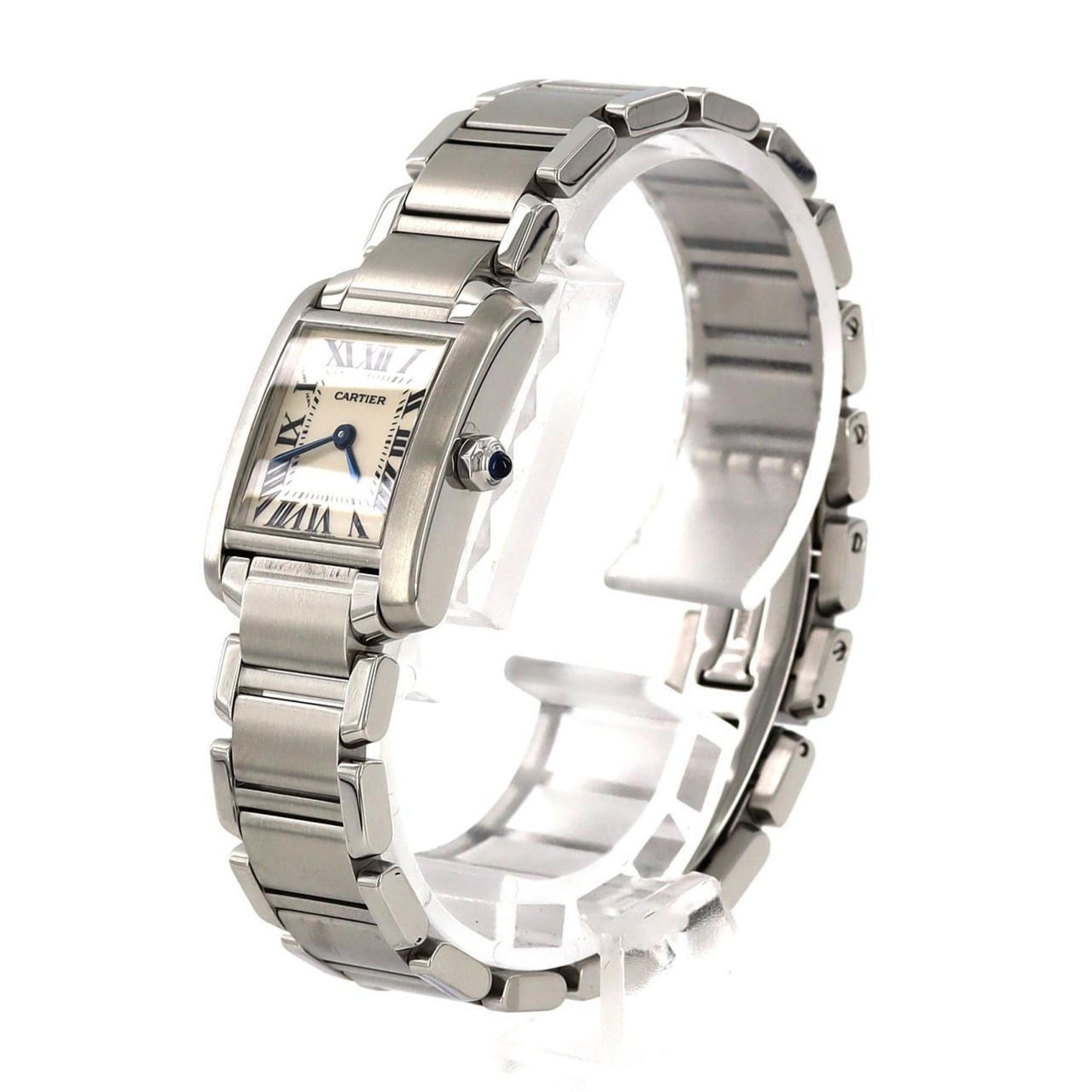 Cartier Tank Francaise SM W51008Q3 SS Wristwatch Quartz