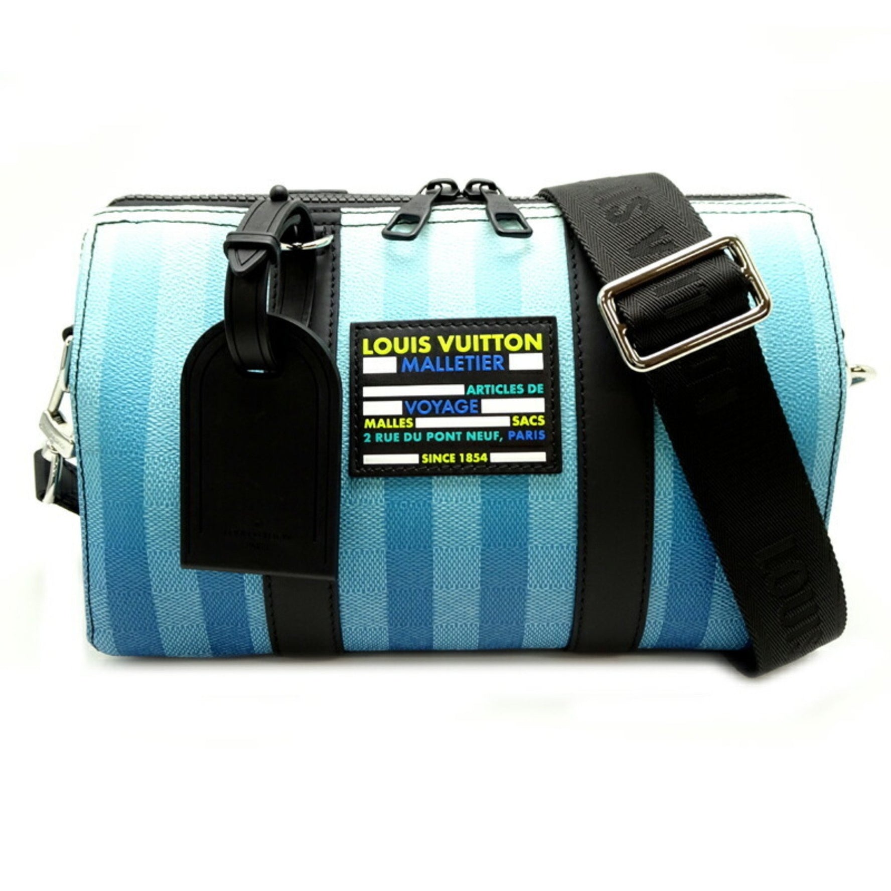 Louis Vuitton Shoulder Bag Blue,Damier Canvas