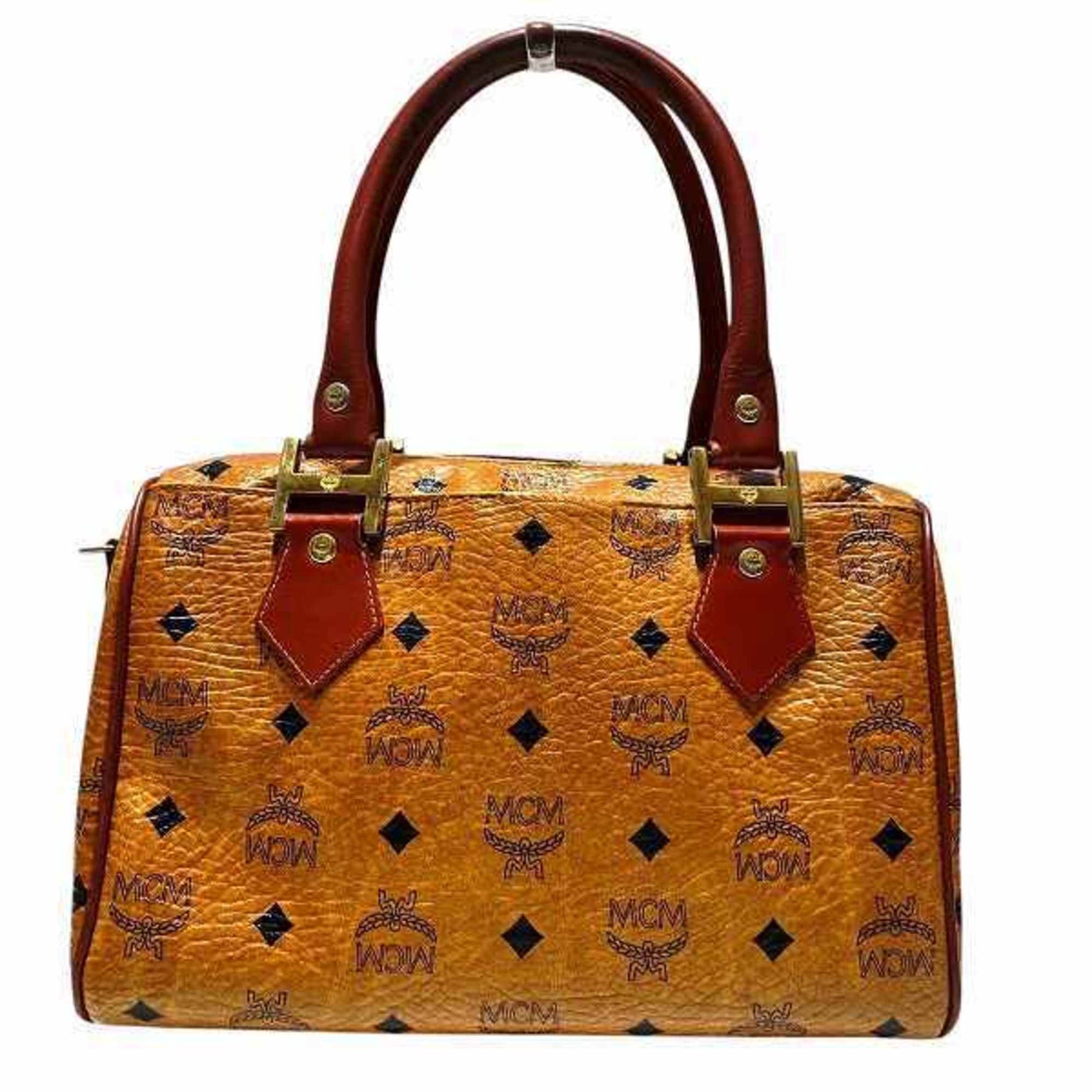 MCM Mini Boston Bag for Men and Women