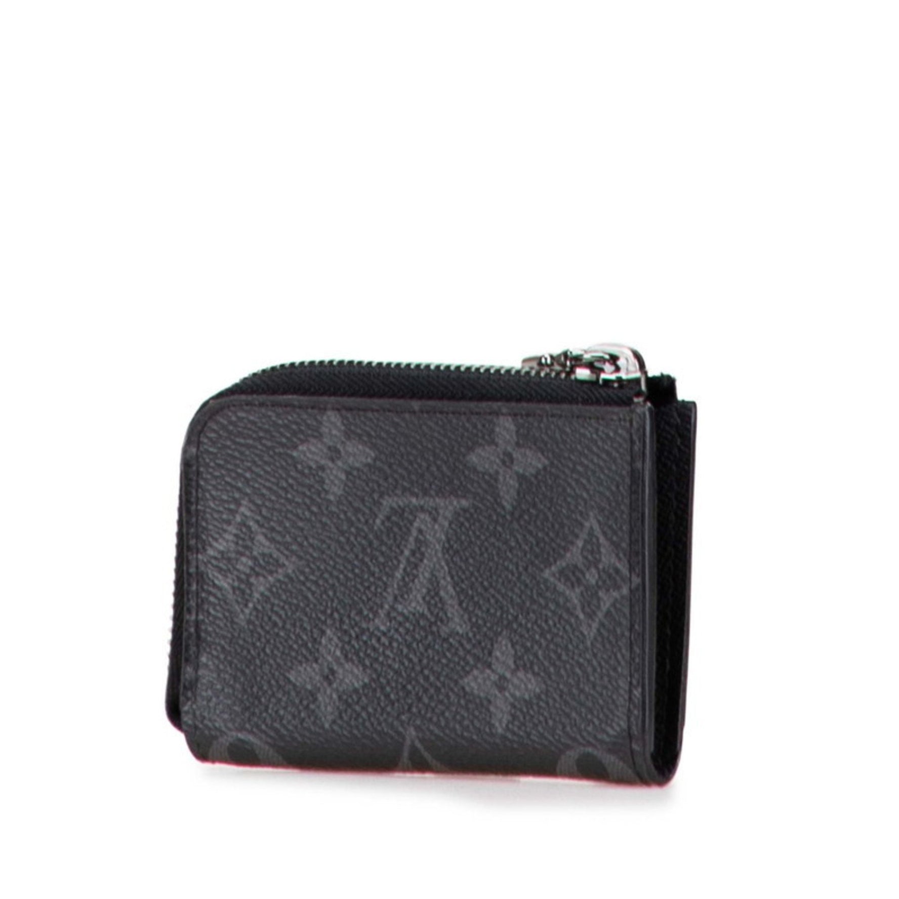 Louis Vuitton Monogram Eclipse Porte Monnaie Jour Wallet/Coin Purse Leather LOUIS VUITTON