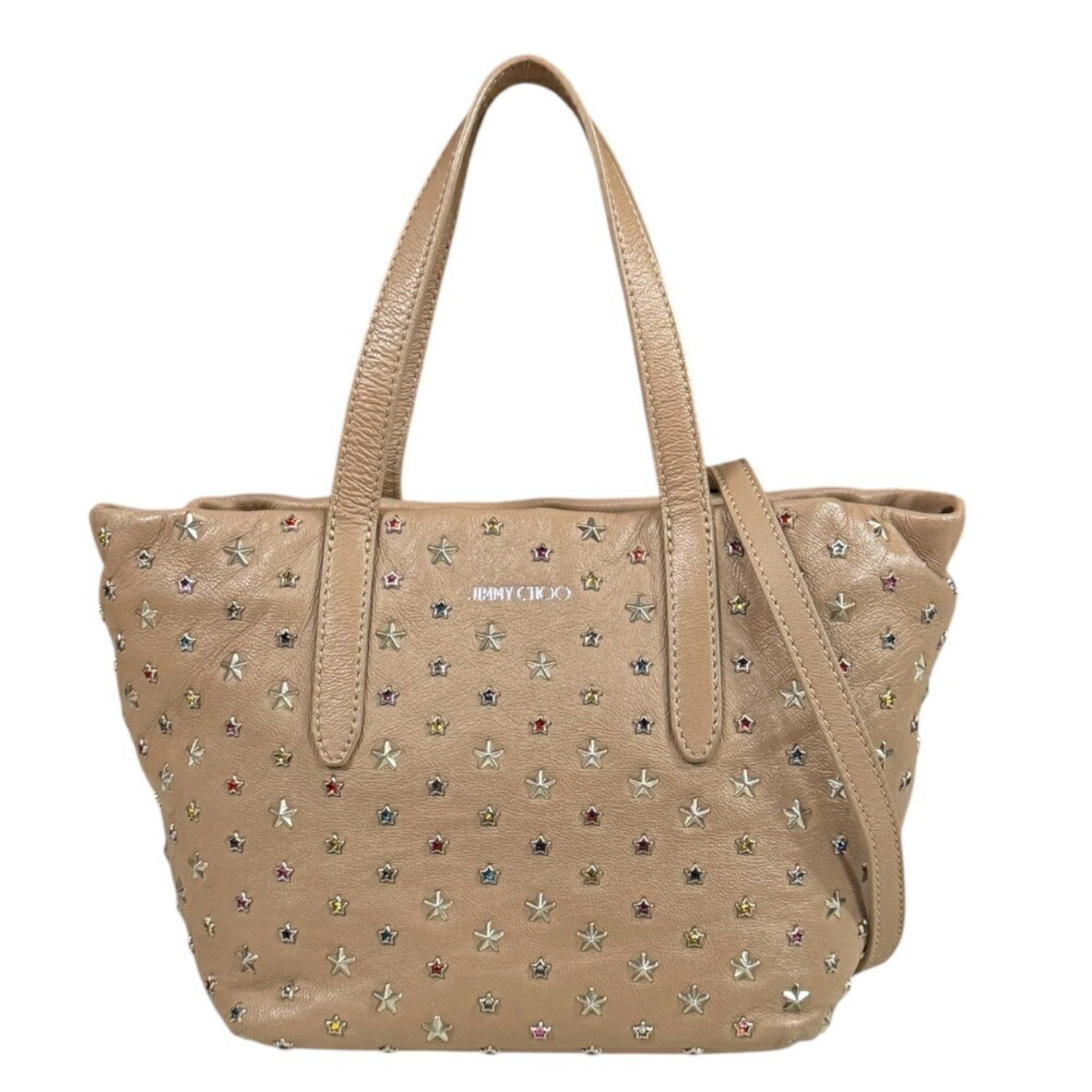 Jimmy Choo Star Stud Mini Sarah Shoulder Bag in Leather