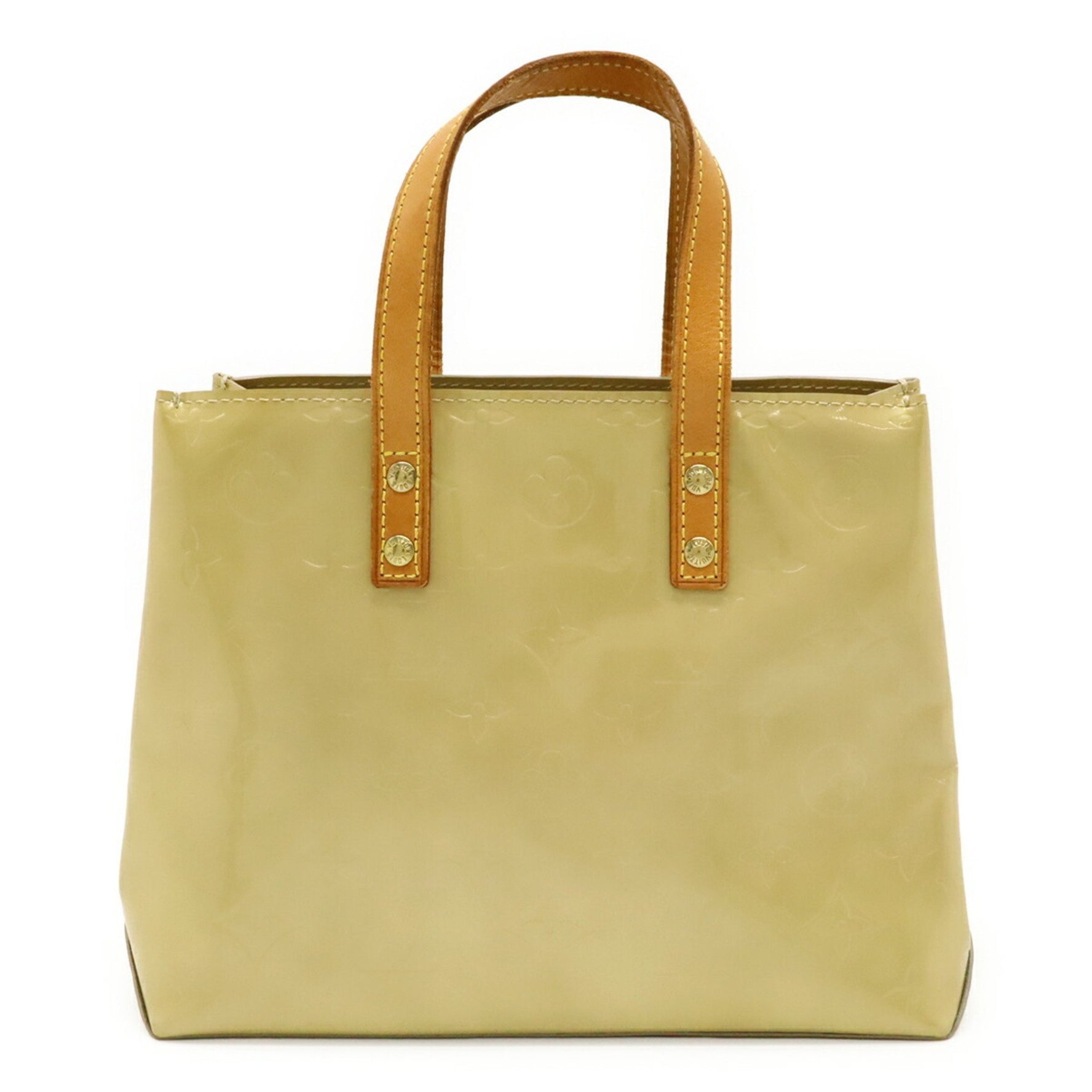 LOUIS VUITTON Monogram Vernis Reed PM Handbag/Tote Bag/Mini Tote in Enamel and Patent Leather