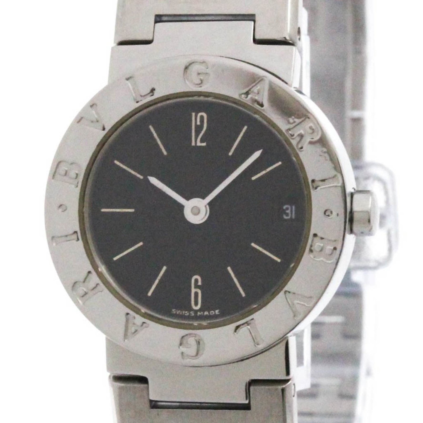BVLGARI BVLGARI-BVLGARI Steel Quartz Ladies Watch Polished