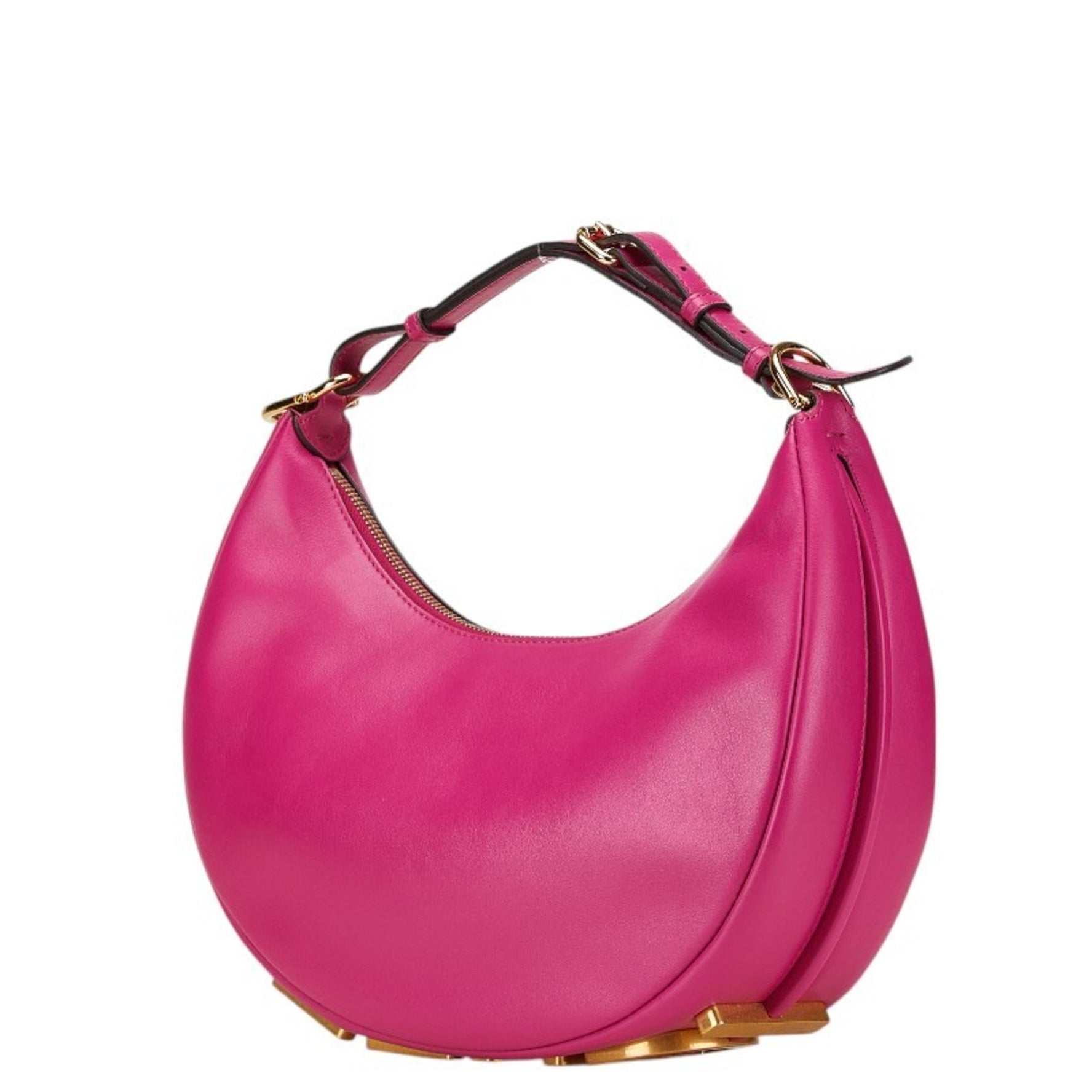 FENDI FendiGraphy Small Handbag Hobo Bag Leather
