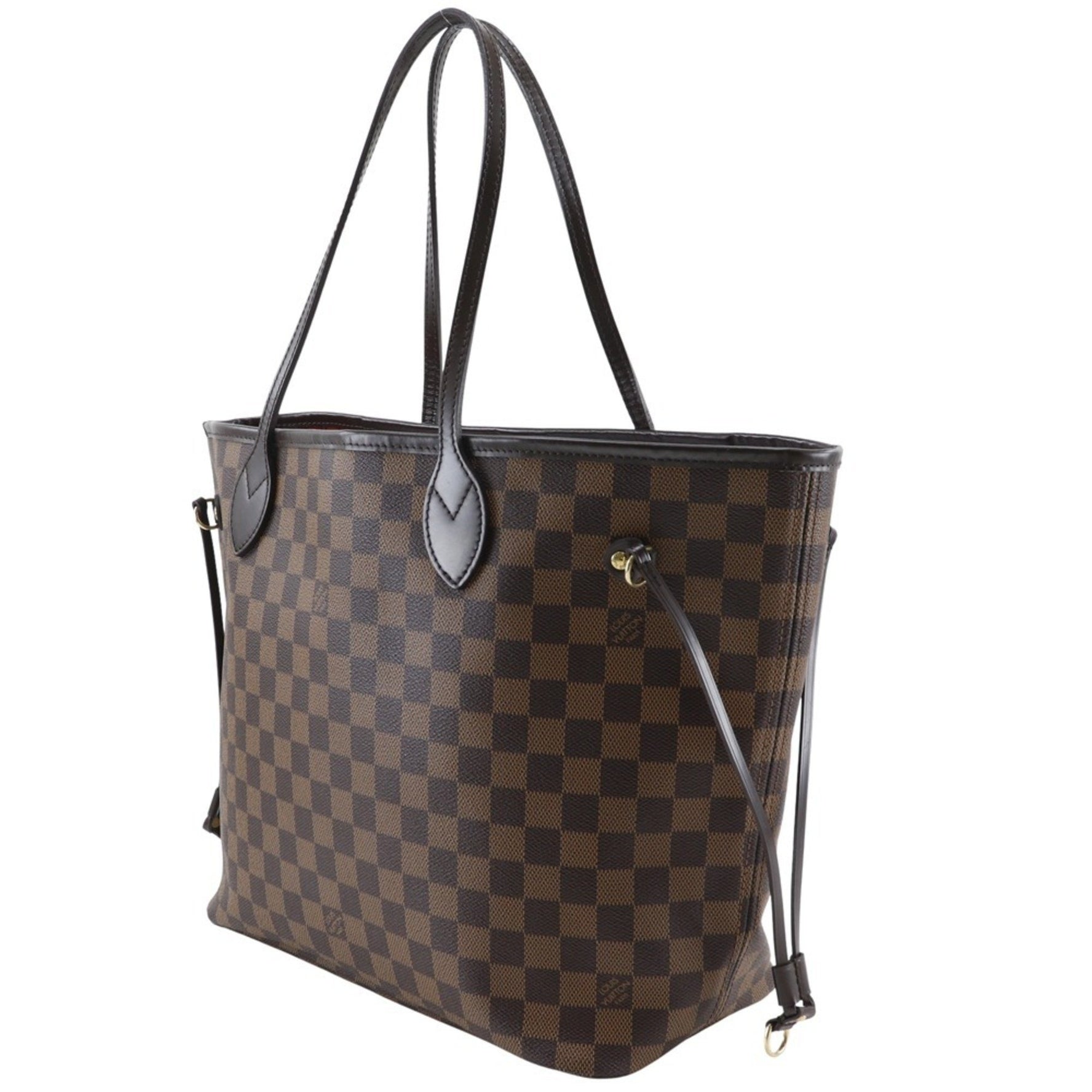 Louis Vuitton Neverfull MM Tote Bag Damier Canvas 2012