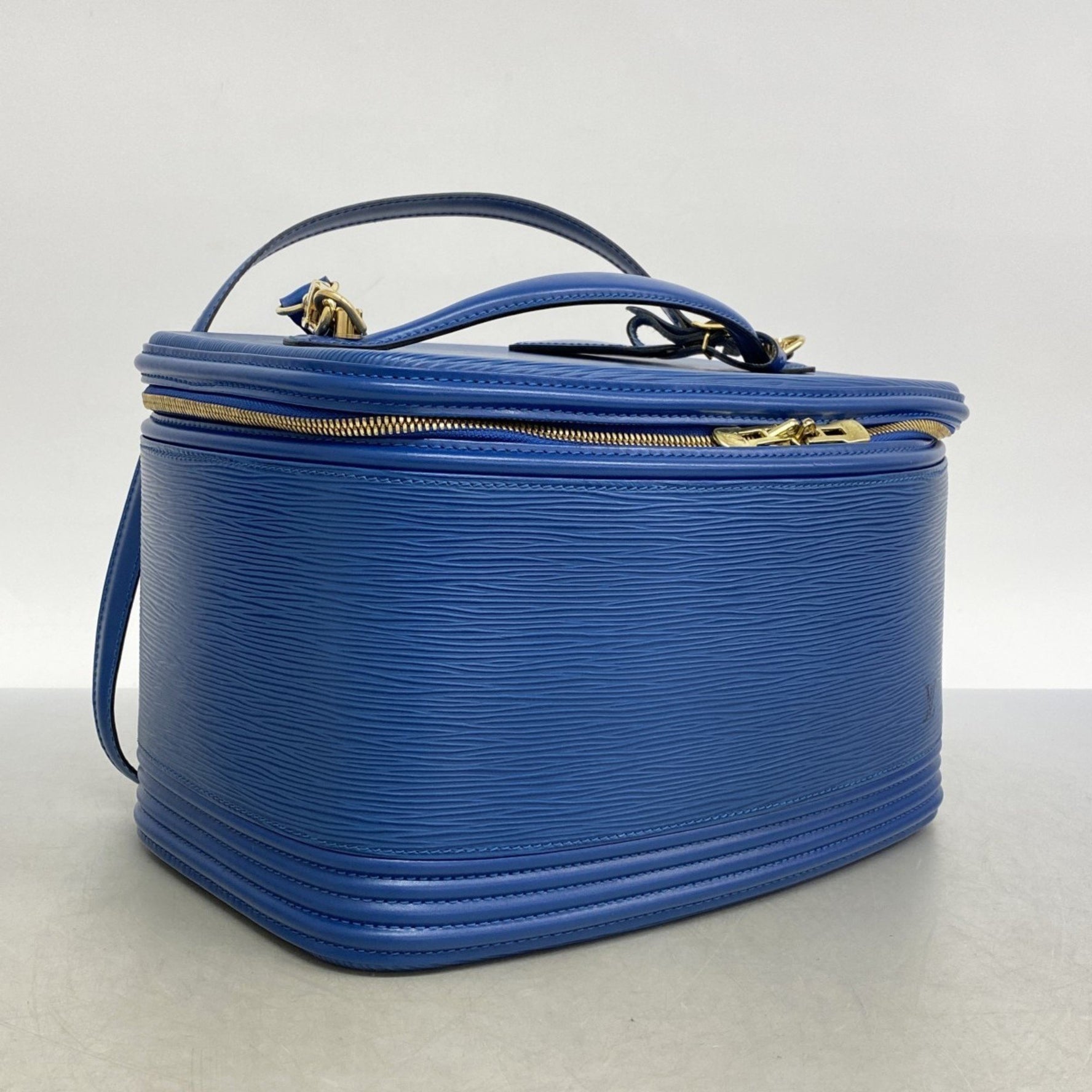 Louis Vuitton Epi Nice Vanity Bag Toledo Blue