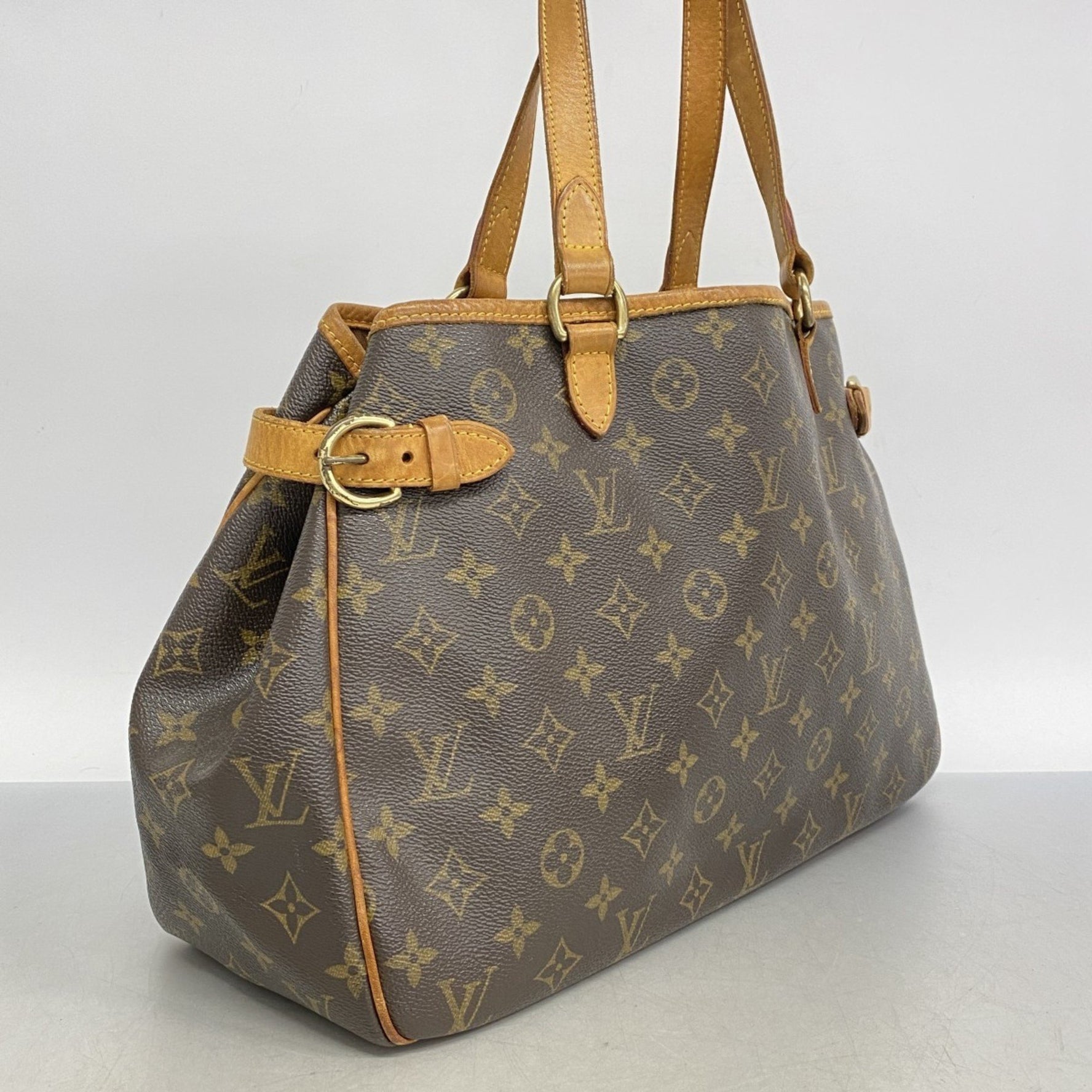 Louis Vuitton Monogram Batignolles Horizontal Tote Bag M51154 Brown Women's P1160457