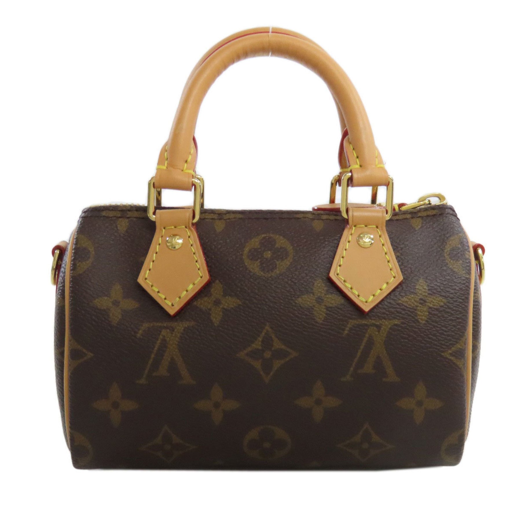 Louis Vuitton Nano Speedy Tote Bag Monogram Canvas Women's LOUIS VUITTON