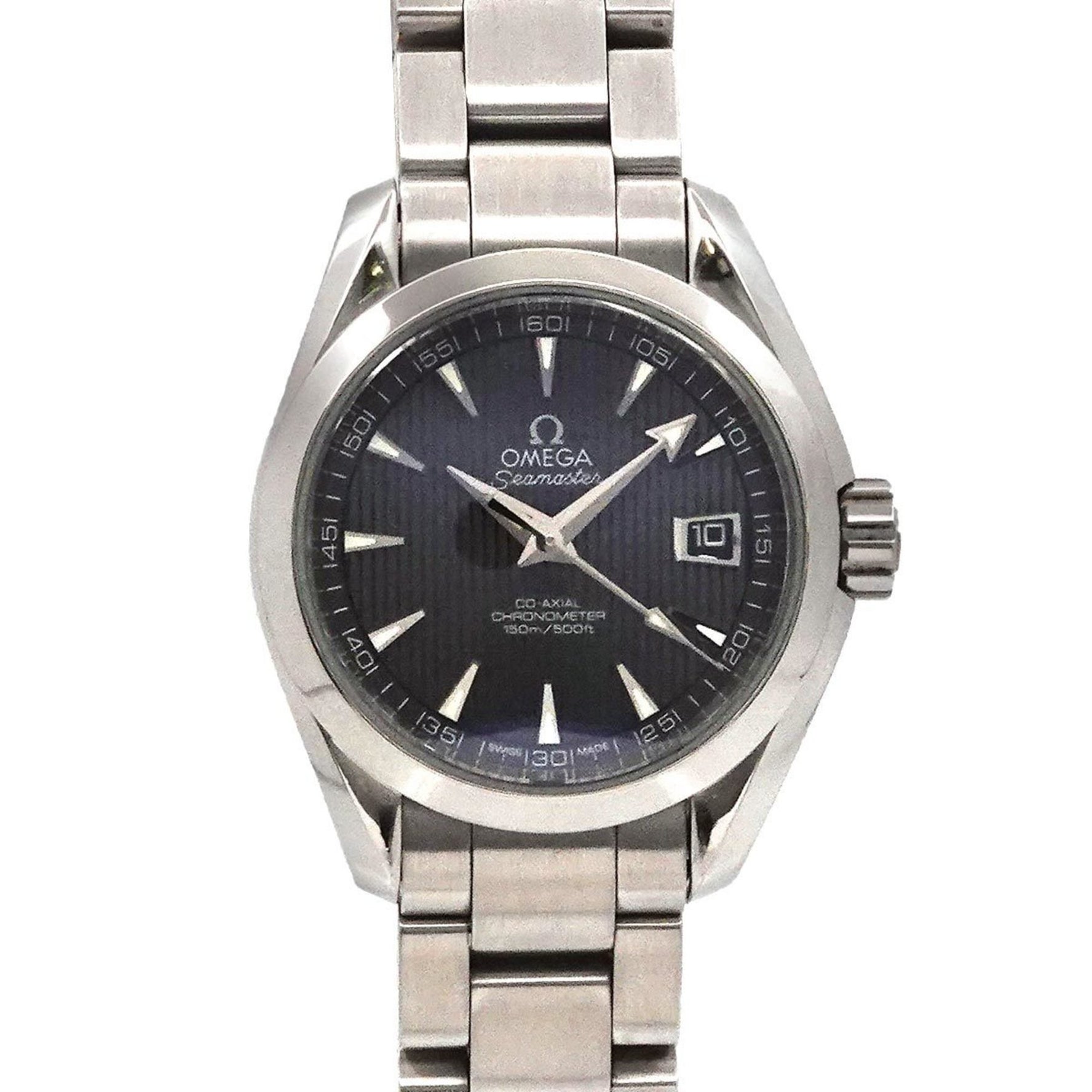 OMEGA Seamaster Aqua Terra 231 10 30 20 06 001 Women's Watch with Date, Gray, Automatic