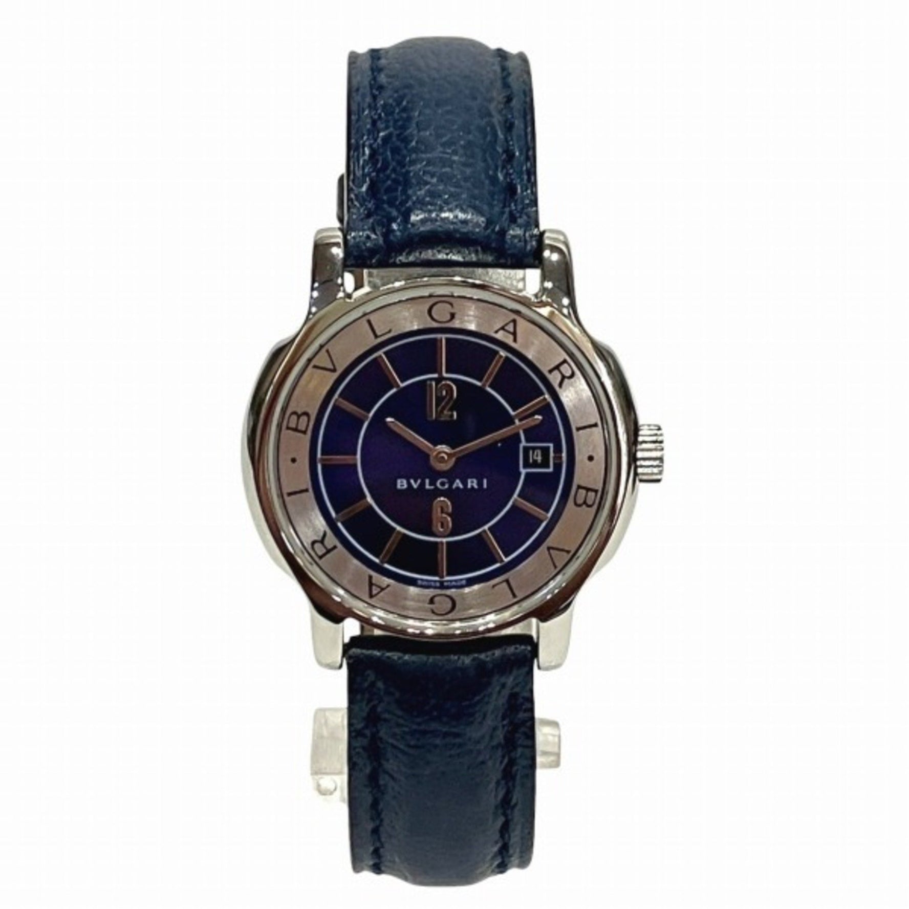 BVLGARI Solotempo ST29S Date Quartz Watch Women's