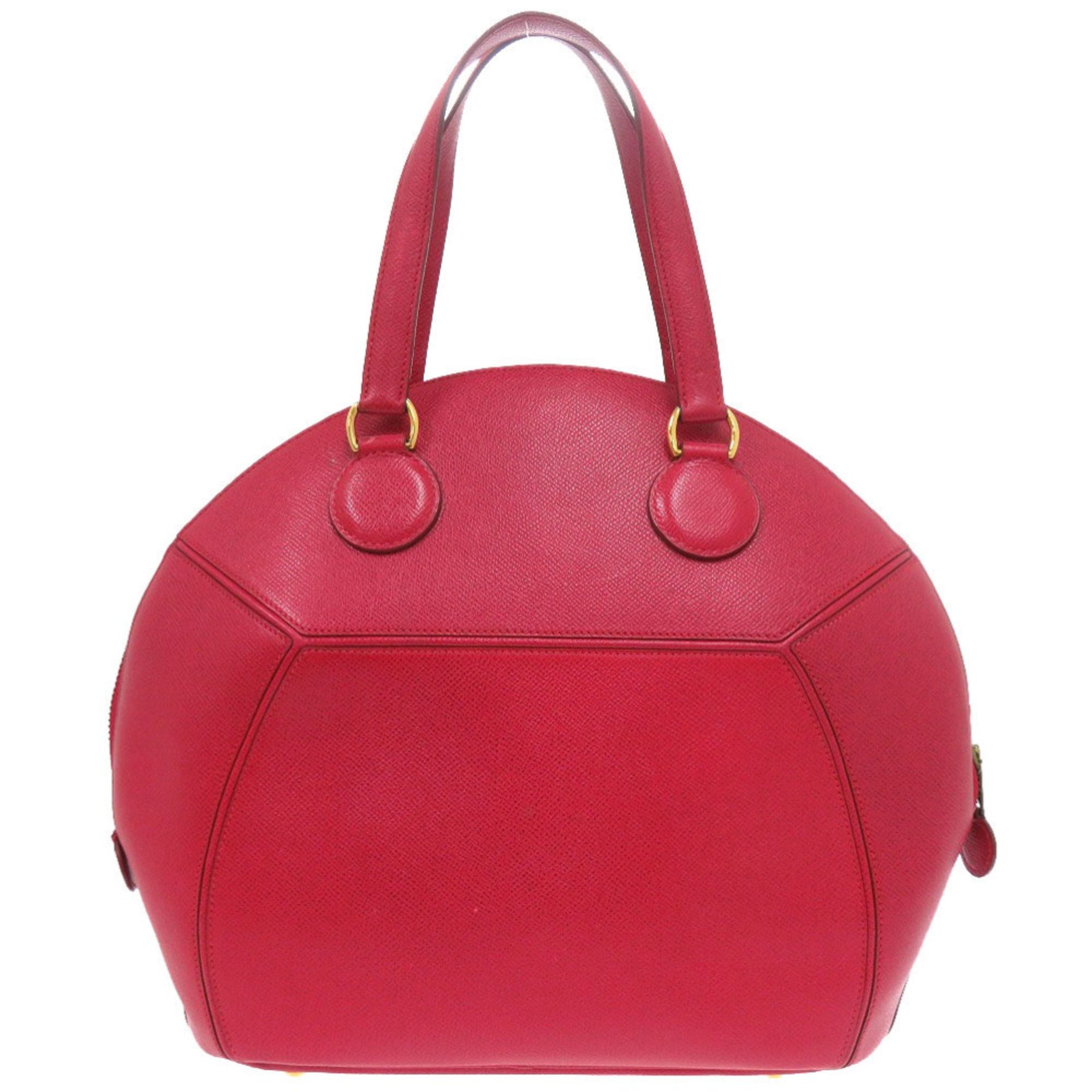 Hermès Il-d'Osquis Couchvel Rouge Handbag, Gold Hardware, V Stamp, Red, 1064 HERMES