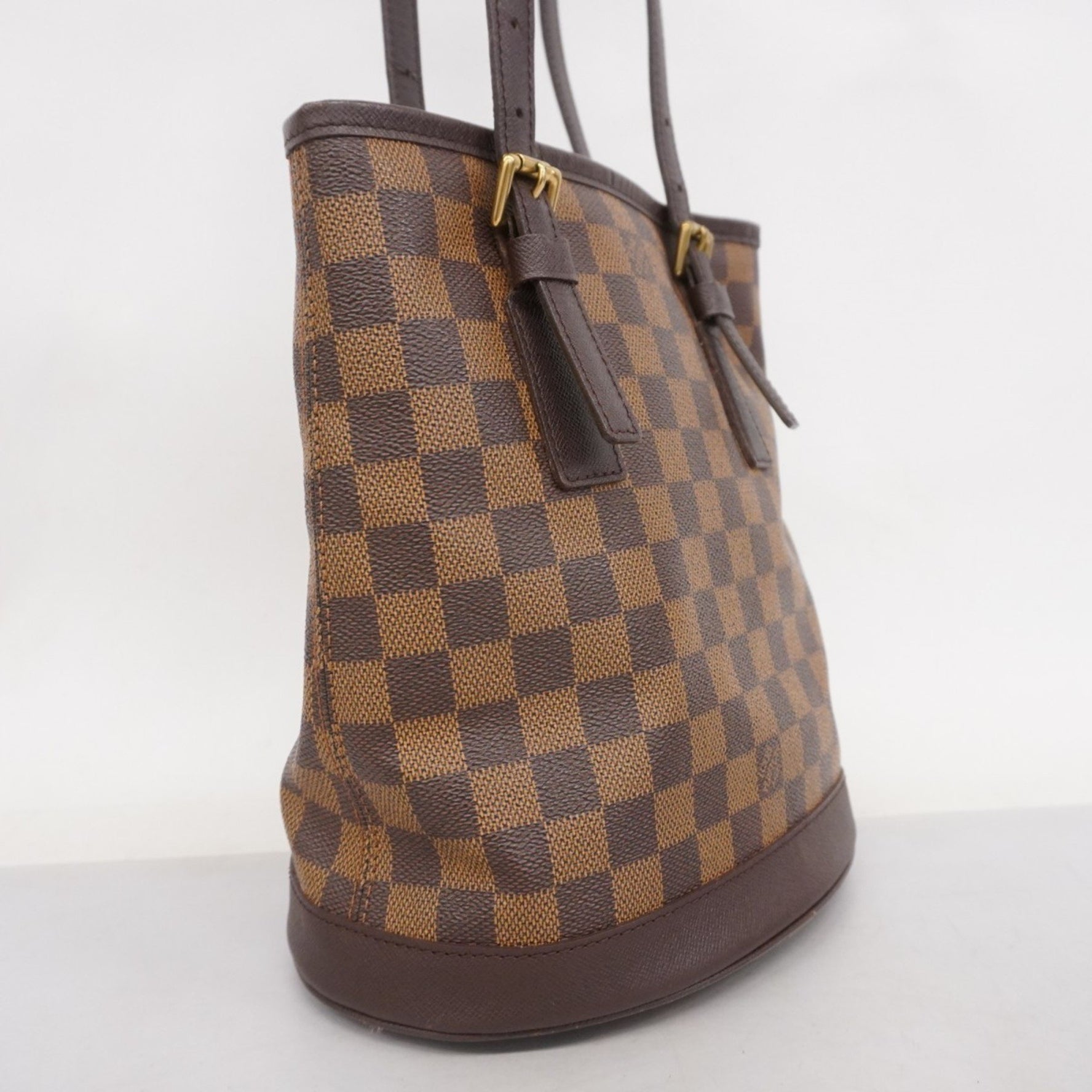 Louis Vuitton Damier Marais Shoulder Bag N42240 Ebene Women's