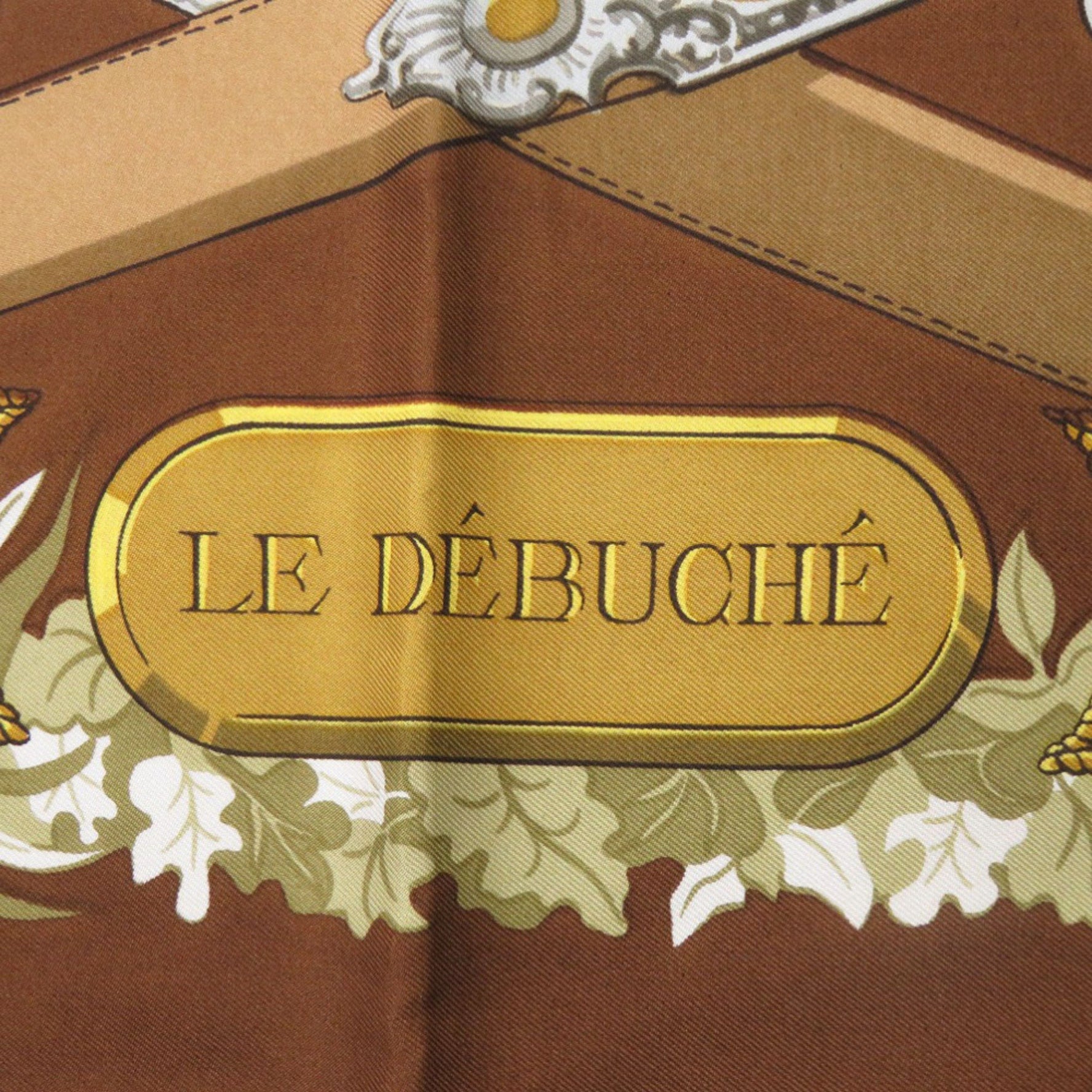 Hermes Hermès Carré 90 LE DEBUCHE Hunting/Riding Scarf, Silk, 0114