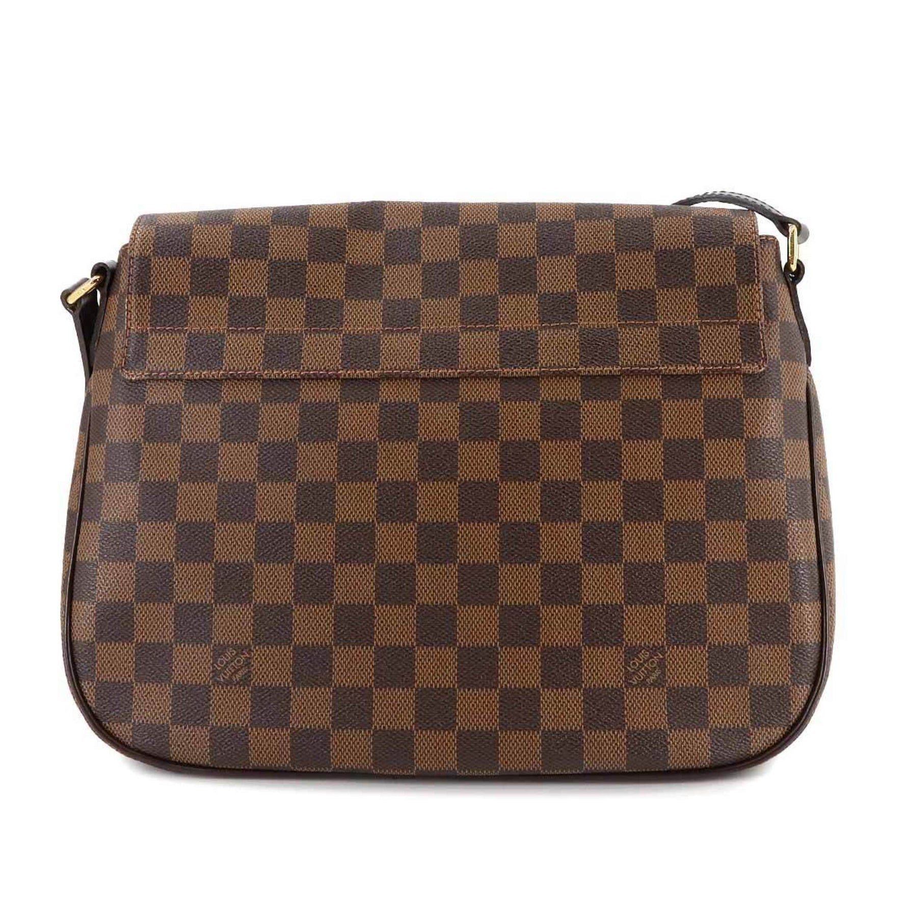 Louis Vuitton Damier Besace Roseberry Shoulder Bag, Ebene, N41178, Gold Hardware