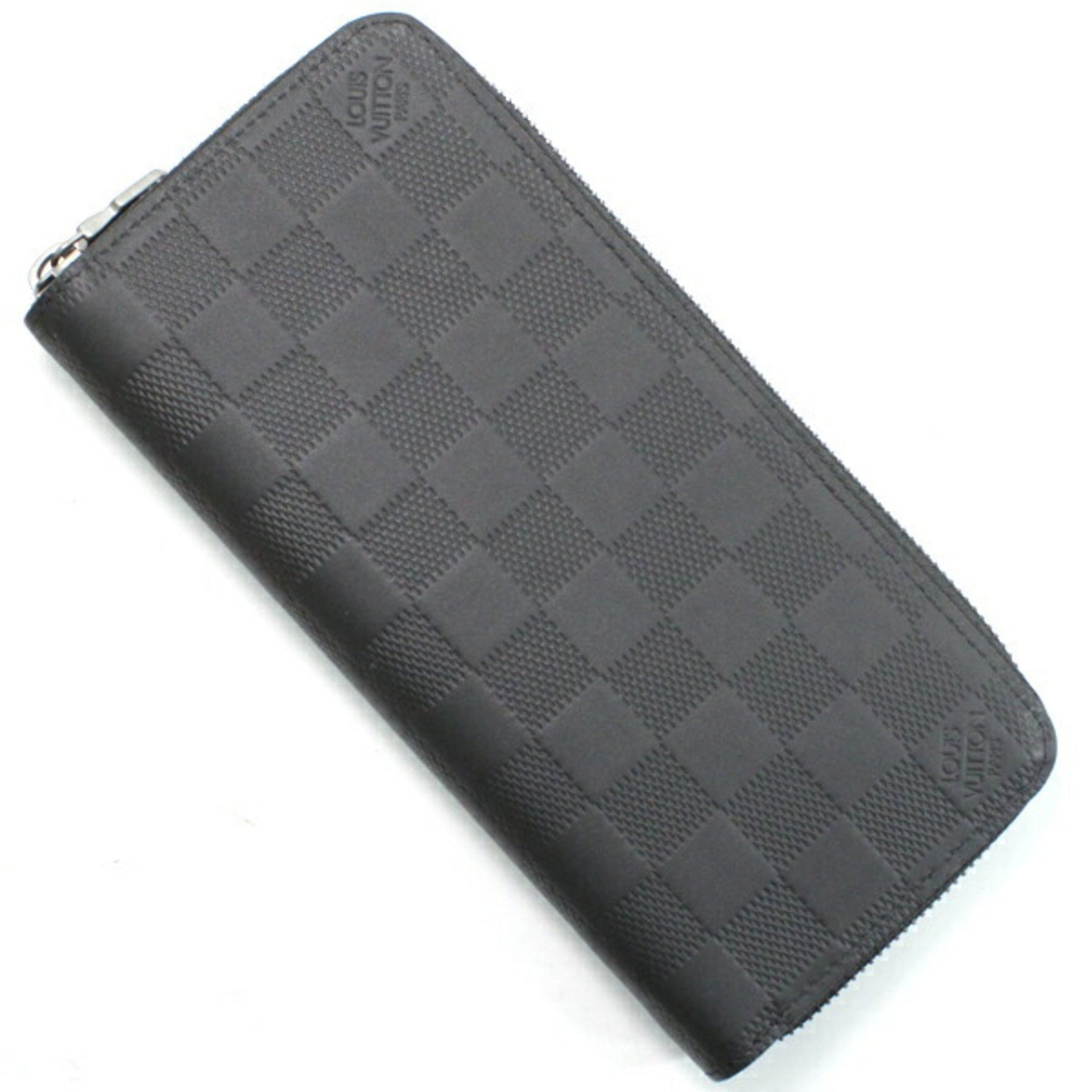 Louis Vuitton Zippy Wallet Vertical Damier Infini Leather Round Zip Long