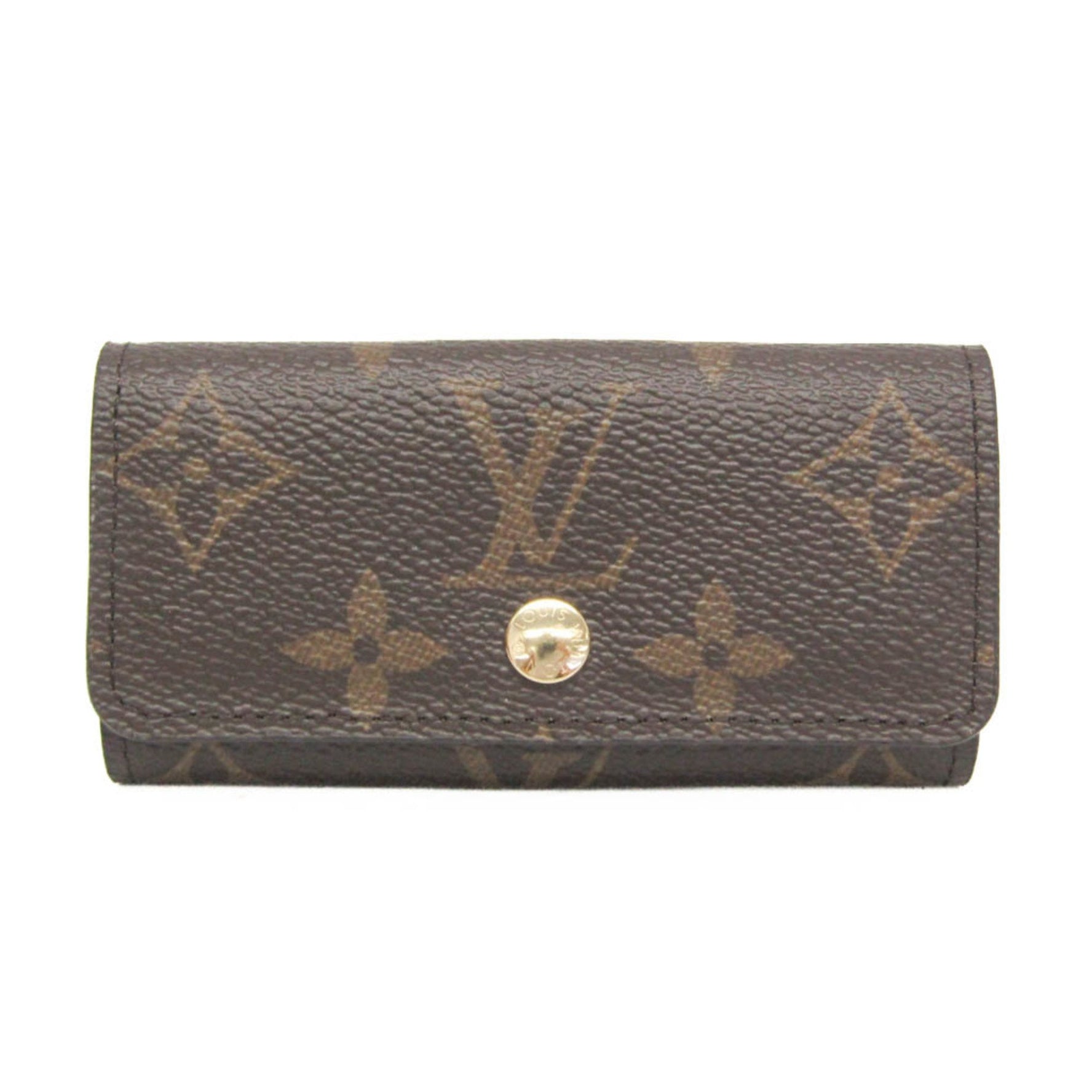 Louis Vuitton Monogram 4 Key Holder Men,Women Monogram Key Case