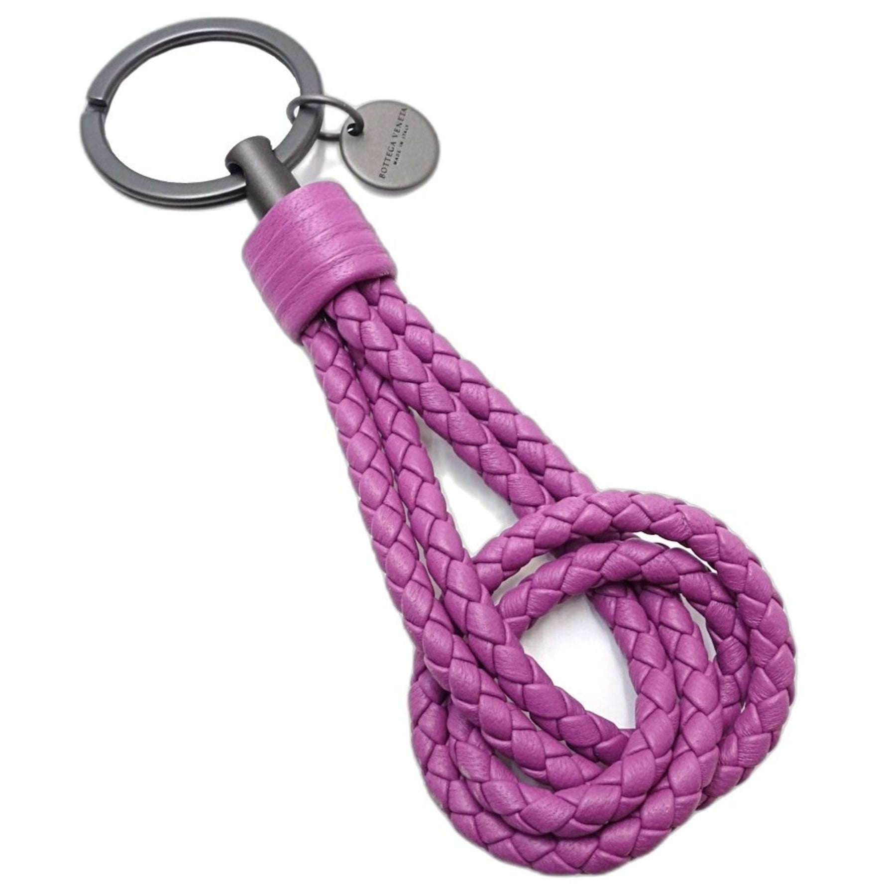 BOTTEGA VENETA Bottega Veneta Key Ring Bag Charm in Nappa and Lambskin