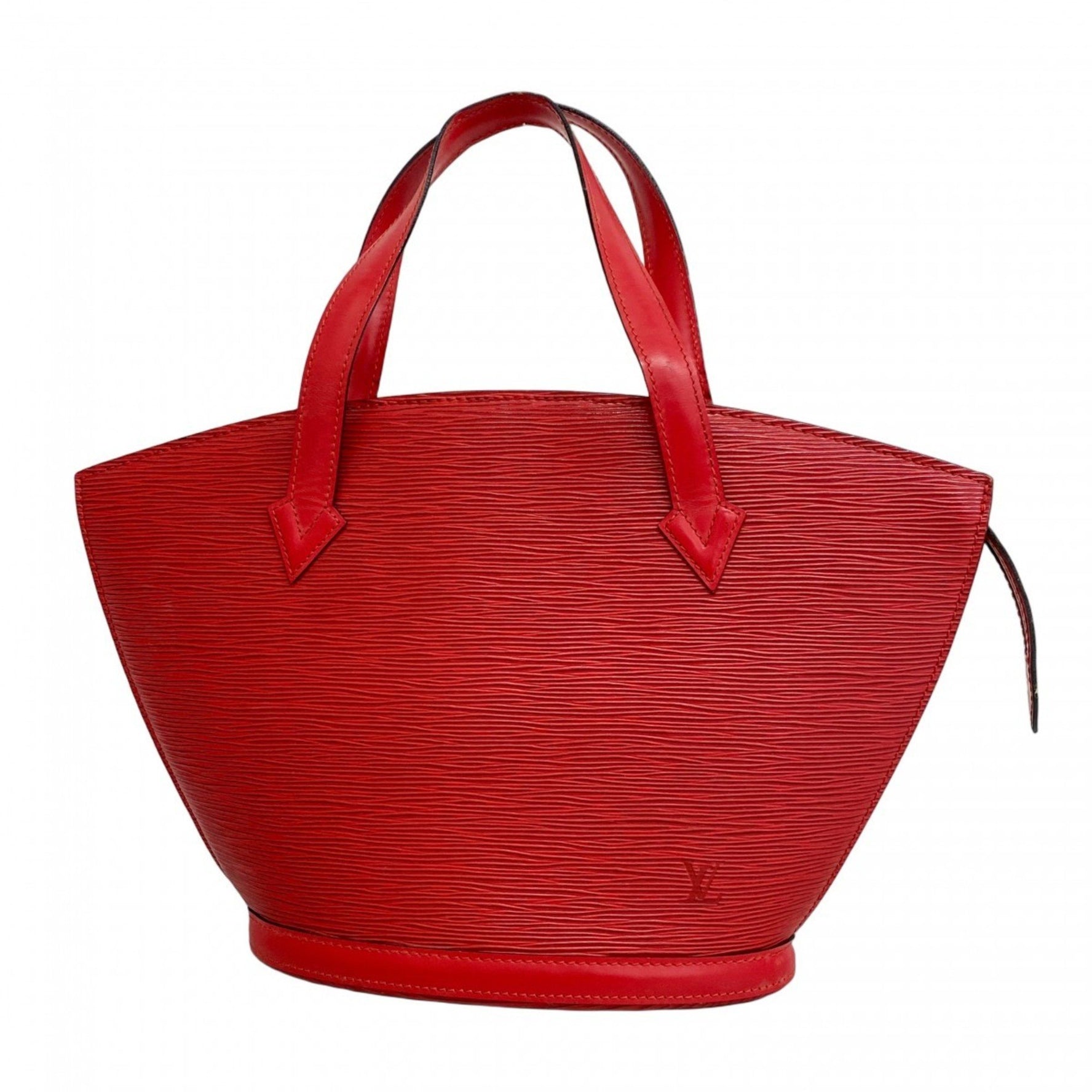 Louis Vuitton Epi Saint-Jacques Handbag Castilian Red