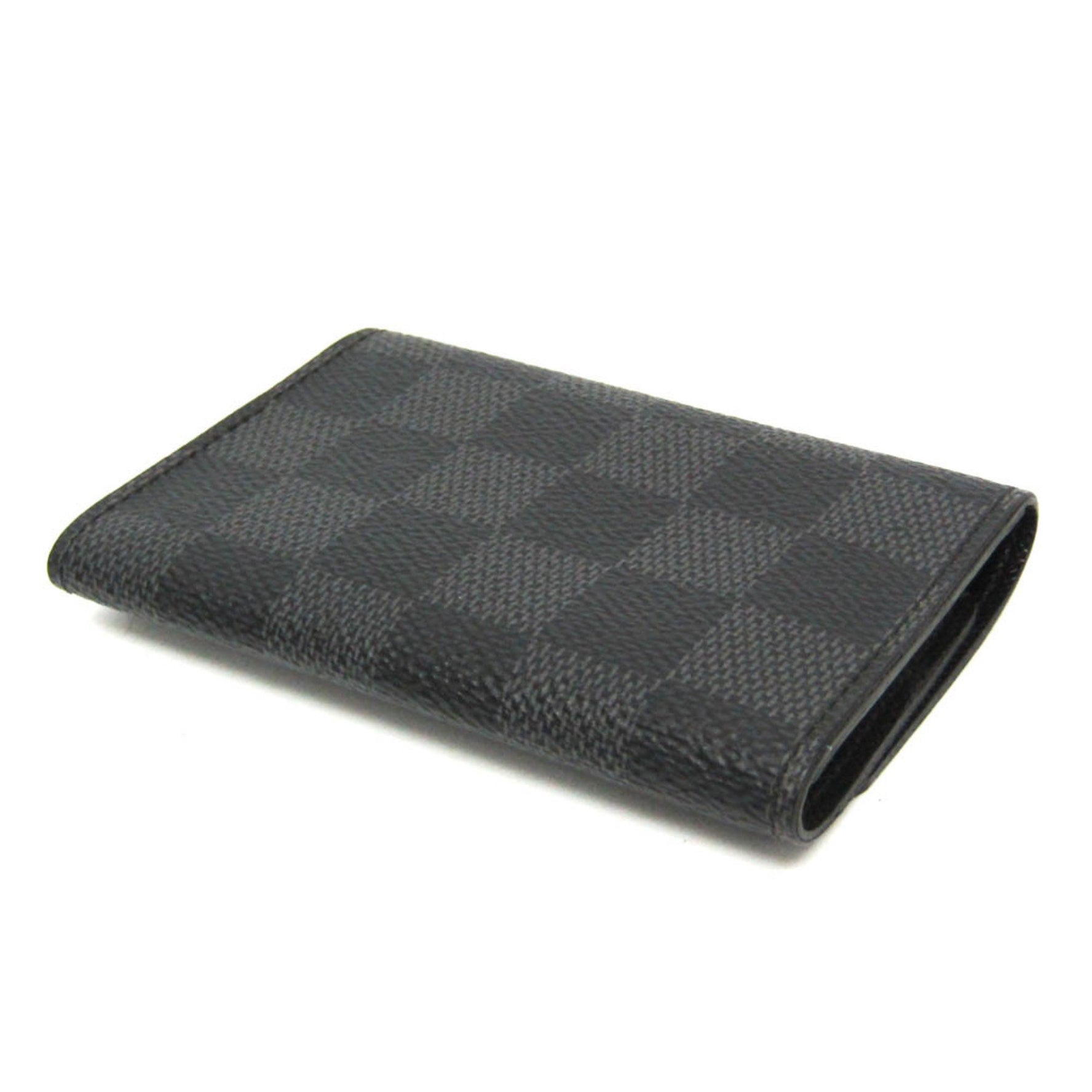 Louis Vuitton Damier Graphite Multicles 6 Men,Women Damier Graphite Key Case Damier Graphite