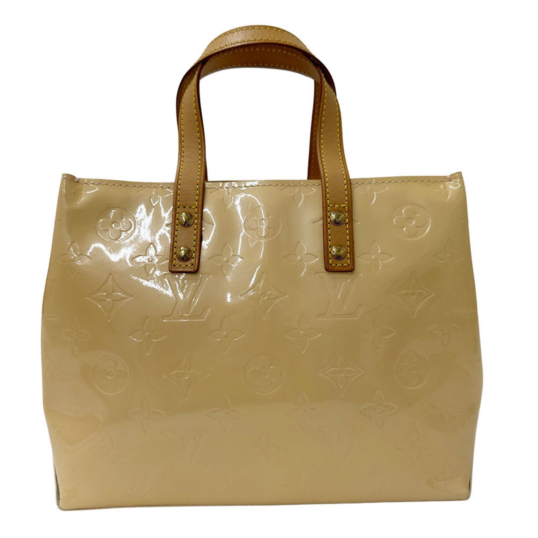 Louis Vuitton Monogram Vernis Handbag, Reed PM Mini Bag