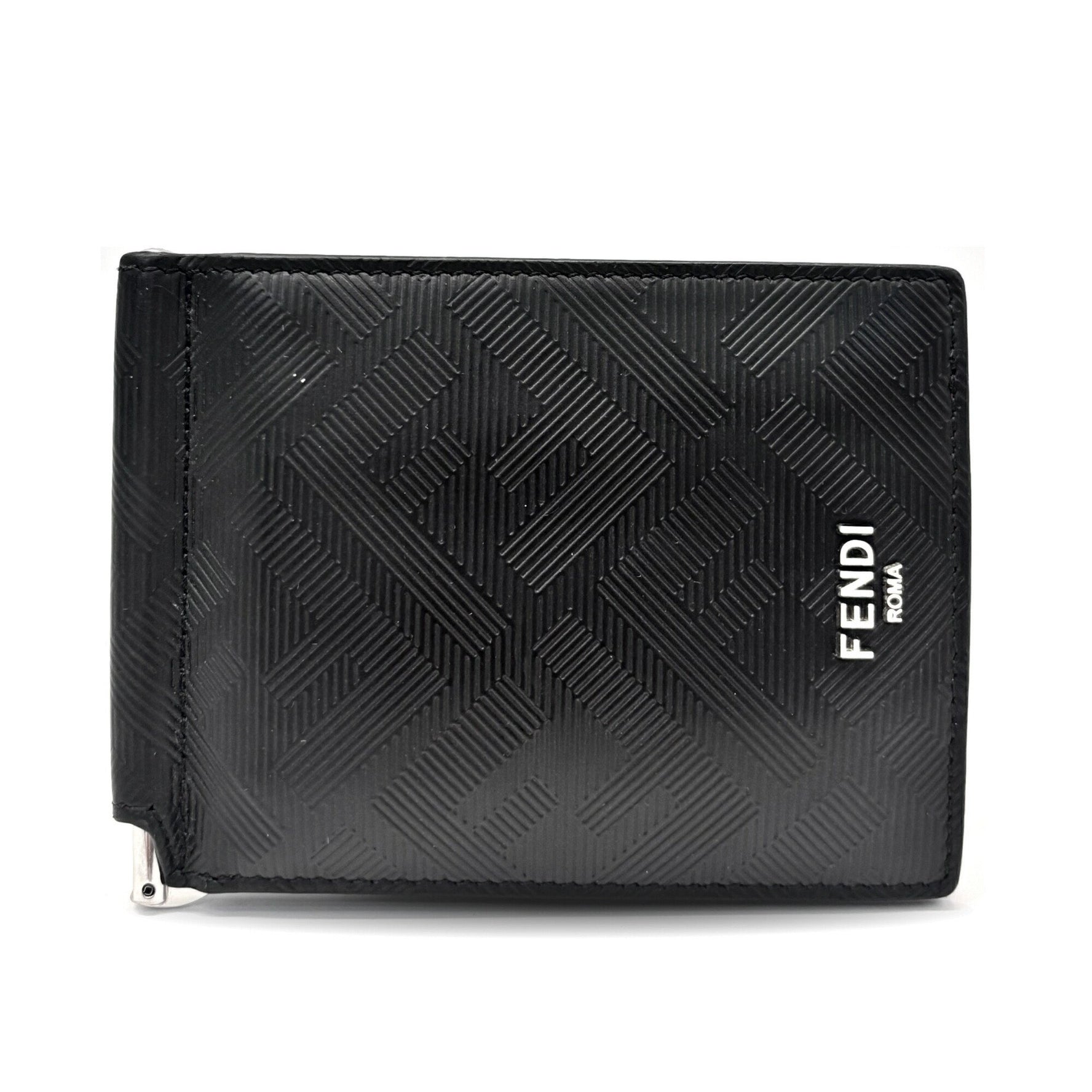 Fendi Leather Money Clip
