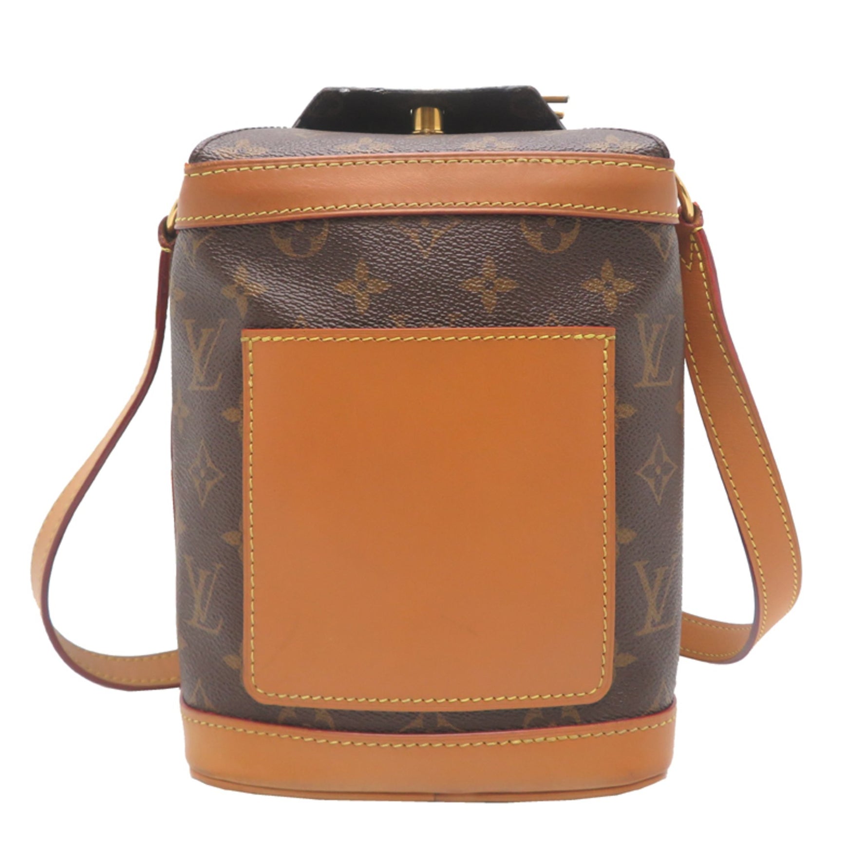 Louis Vuitton Milk Box Shoulder Bag (Discontinued) Monogram