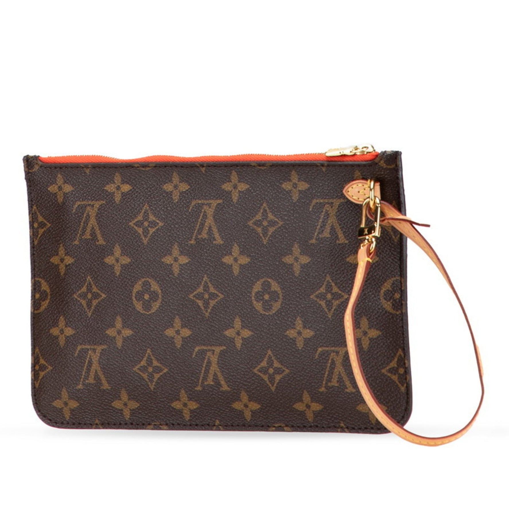Louis Vuitton Monogram Neverfull MM Attached Pouch, Leather, LOUIS VUITTON