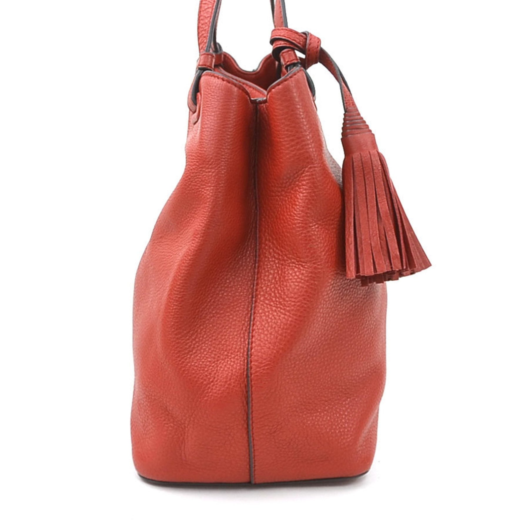 Tory Burch handbag leather red ladies