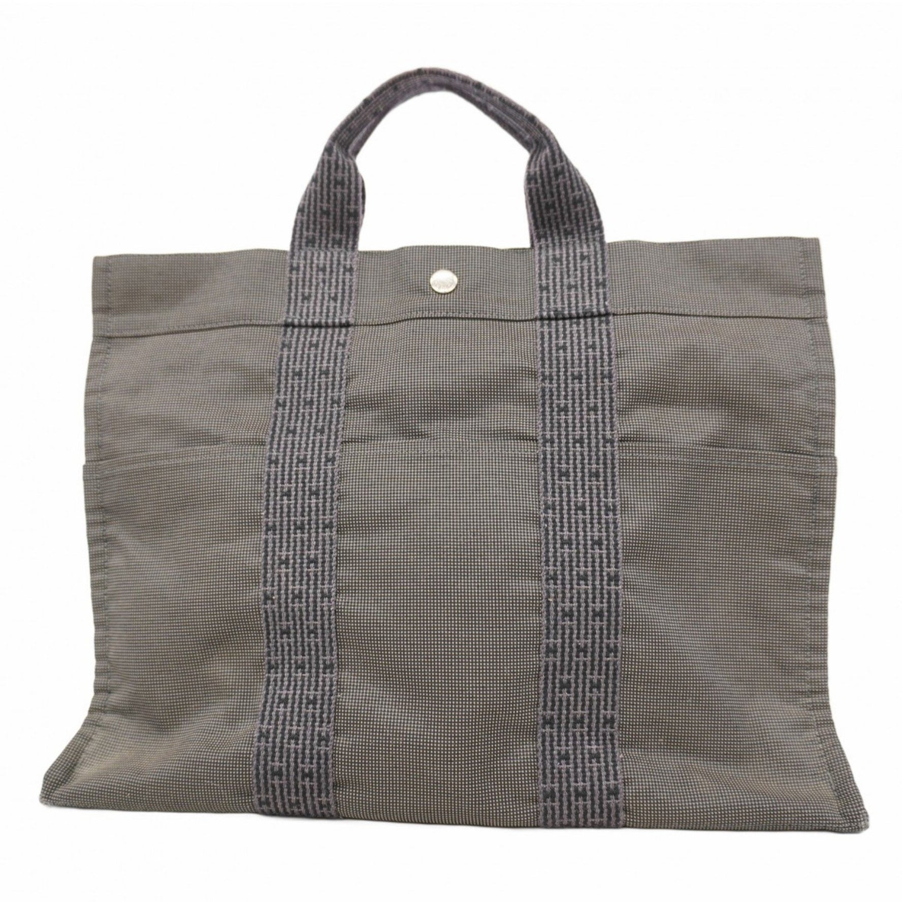 Hermes Hermès Air Line MM Tote Bag, Canvas, Men's/Women's