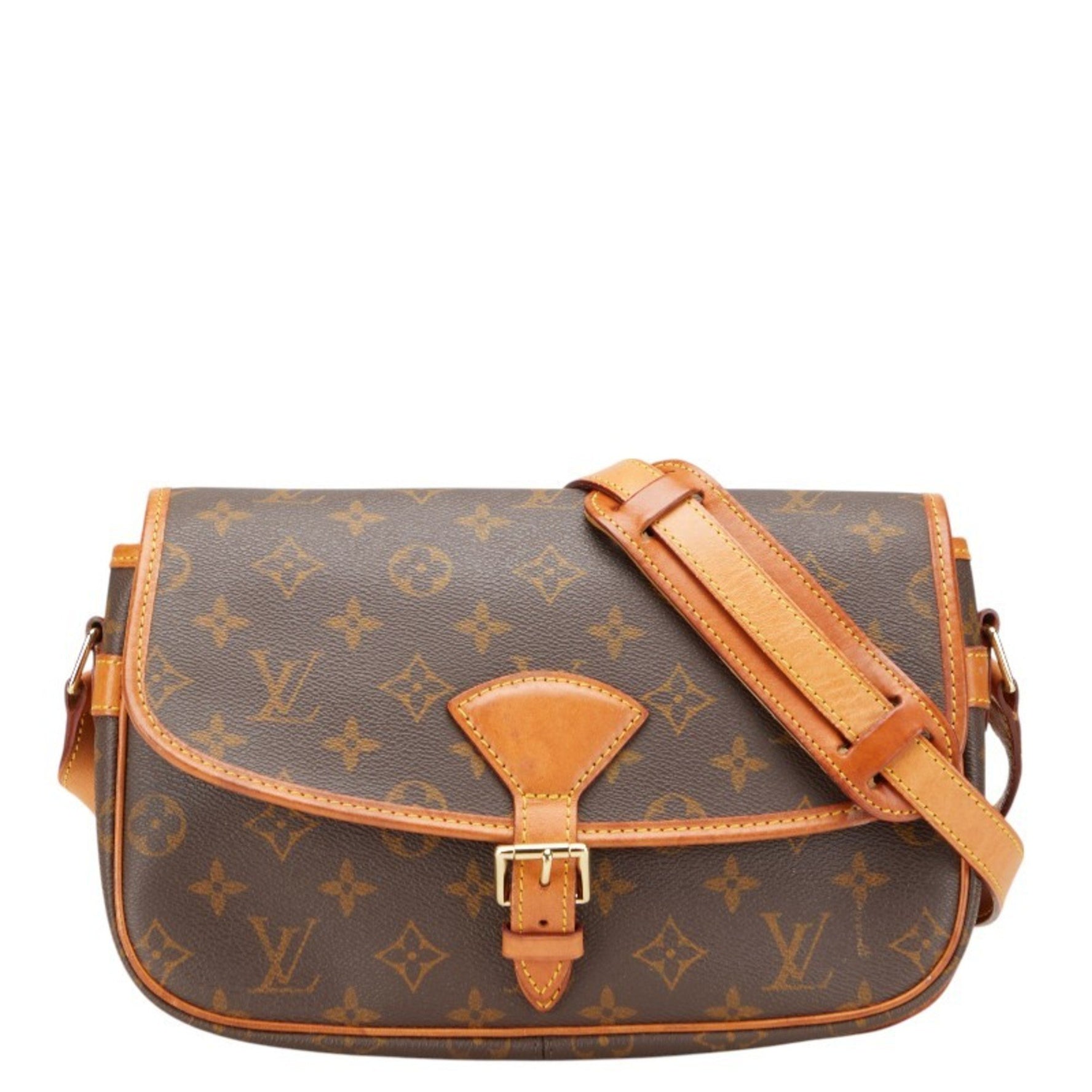 Louis Vuitton Monogram Sologne Shoulder Bag Leather LOUIS VUITTON