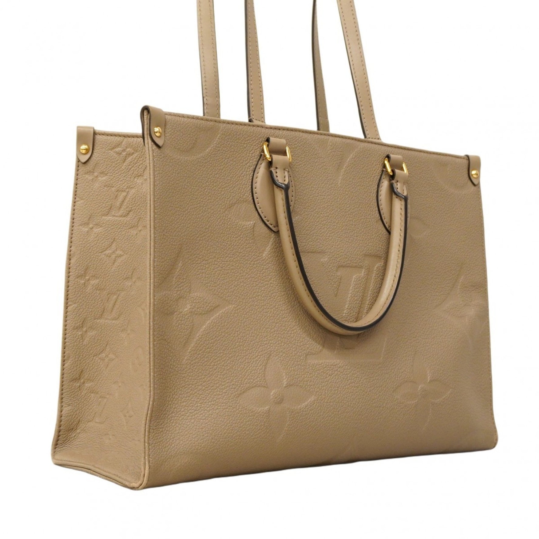 Louis Vuitton Monogram Empreinte On-the-Go MM Handbag