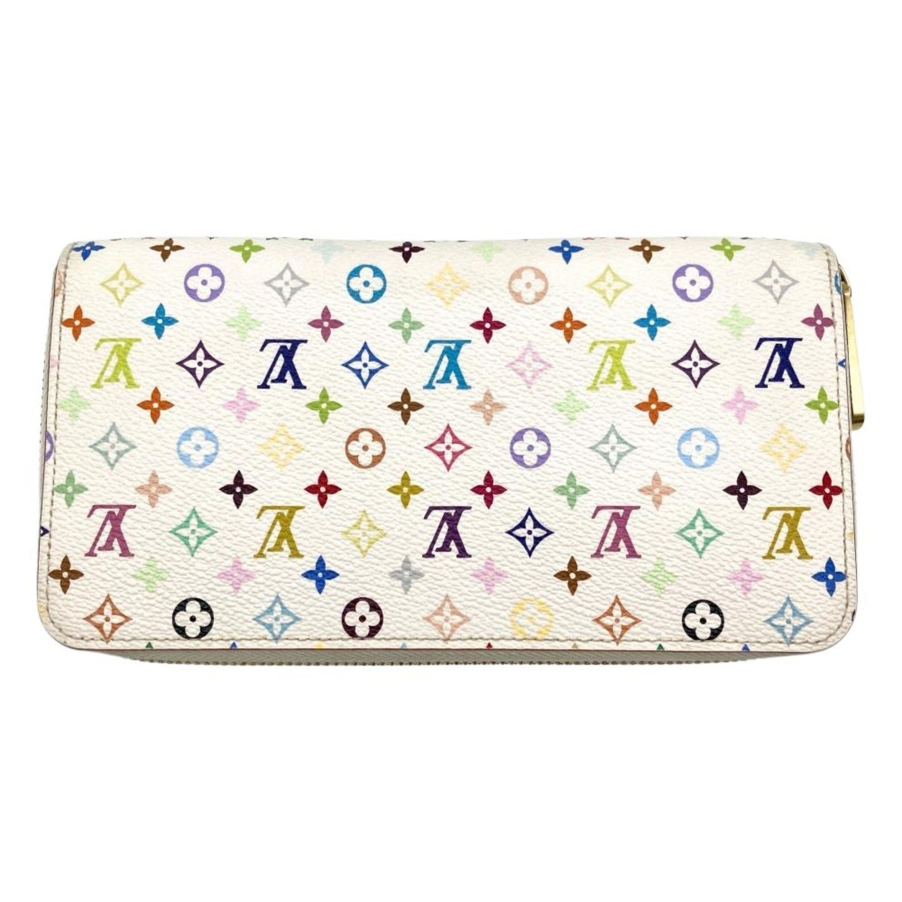 Louis Vuitton Zippy Wallet Long Bron Orange