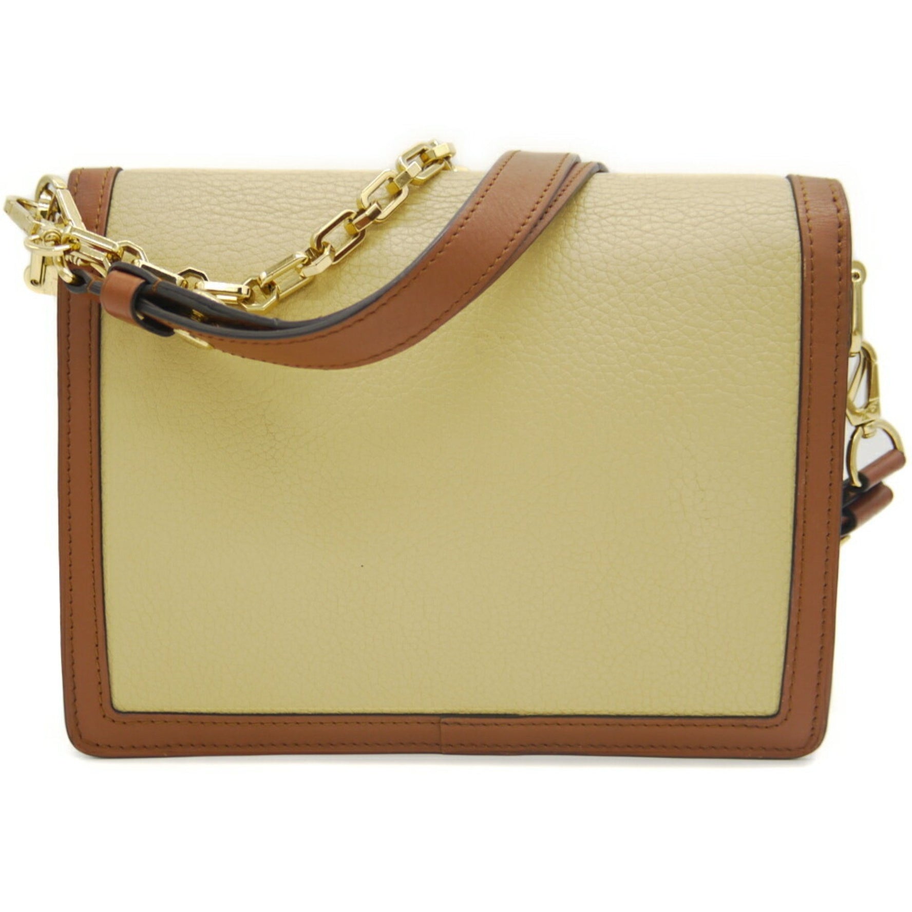 Louis Vuitton Dauphine MM Taurillon Leather Panama Scarlet Chain Shoulder Bag