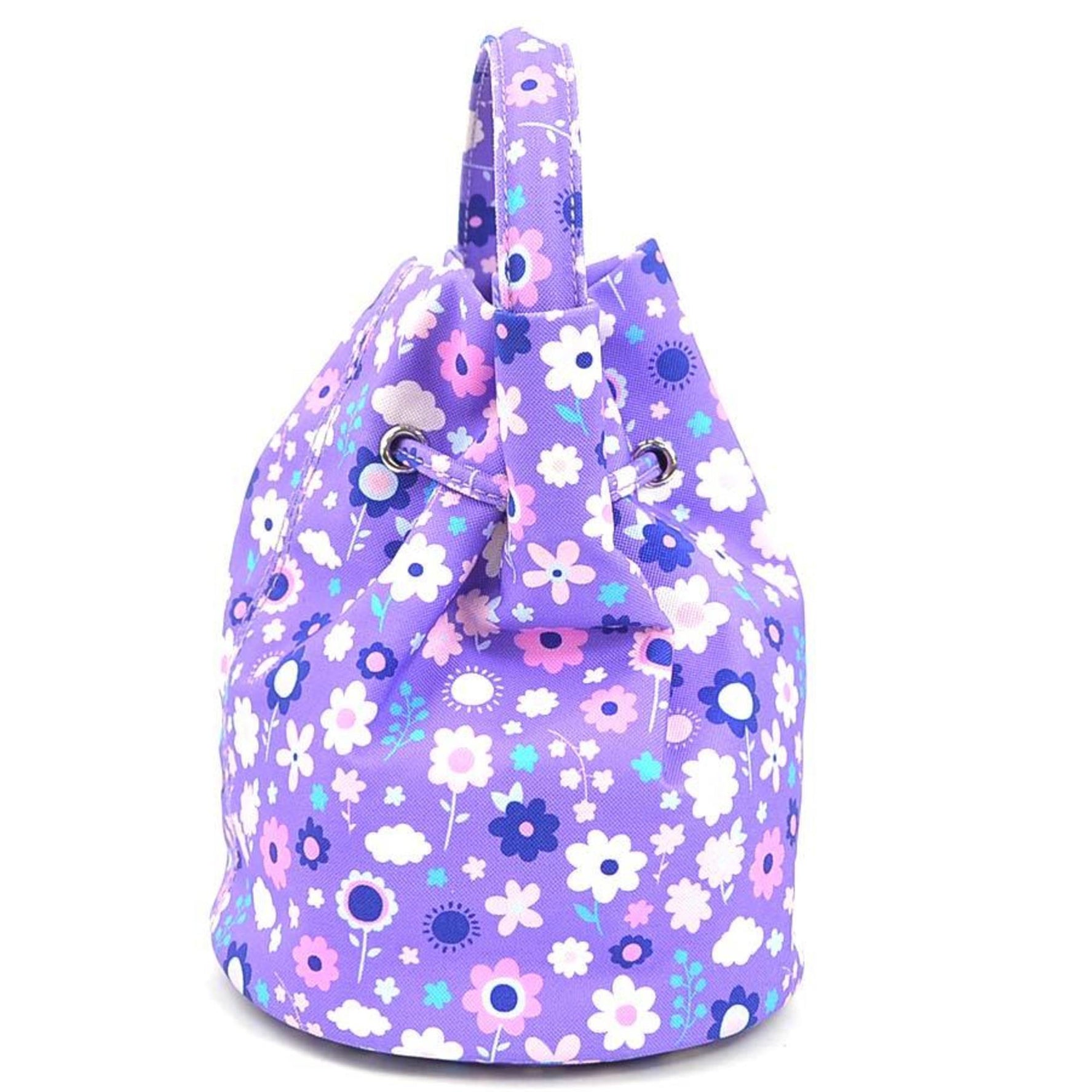 BALENCIAGA Handbag Shoulder Bag Wheel XS Nylon Canvas Purple x Multicolor Women's r10552g