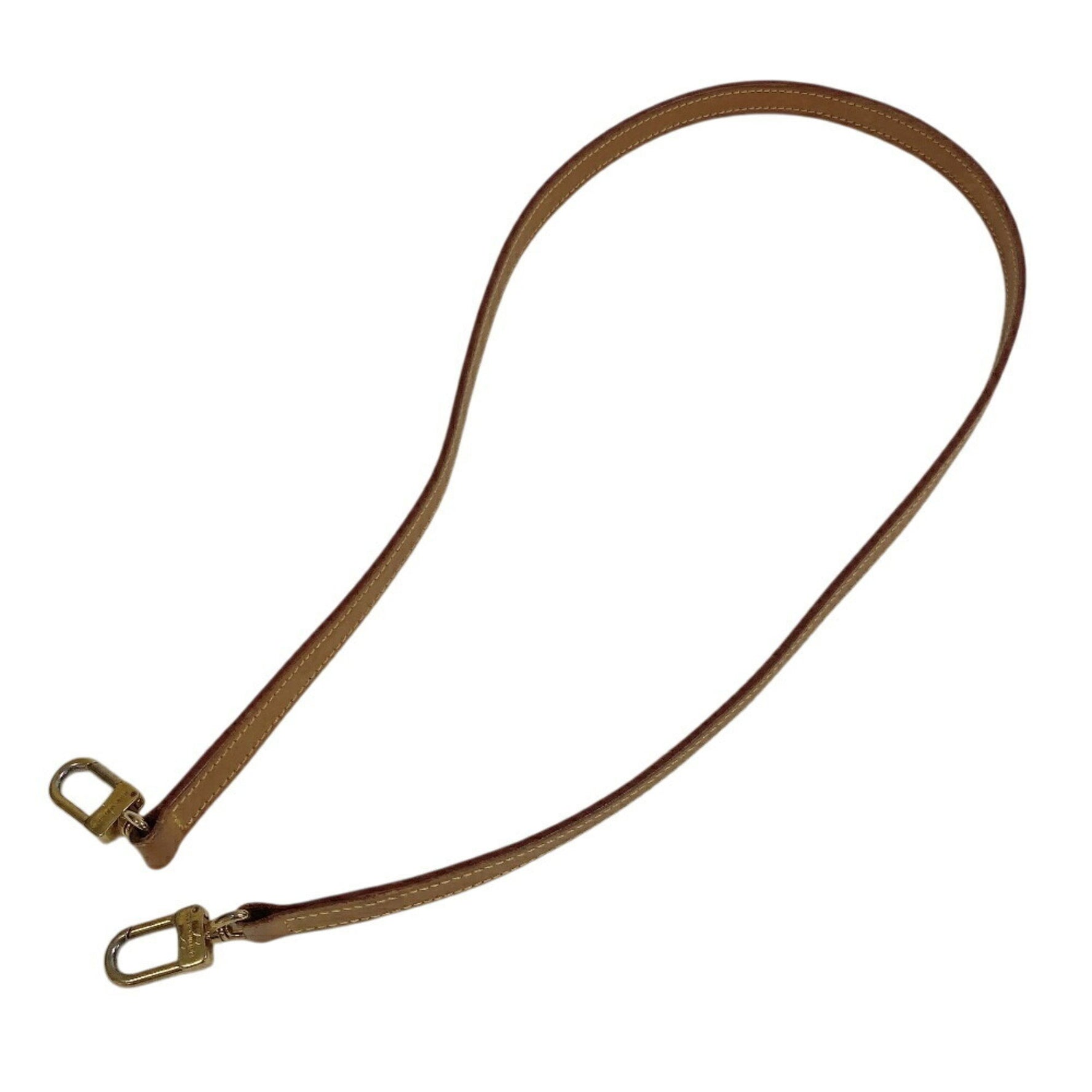 LOUIS VUITTON Louis Vuitton Shoulder Strap Beige Unisex